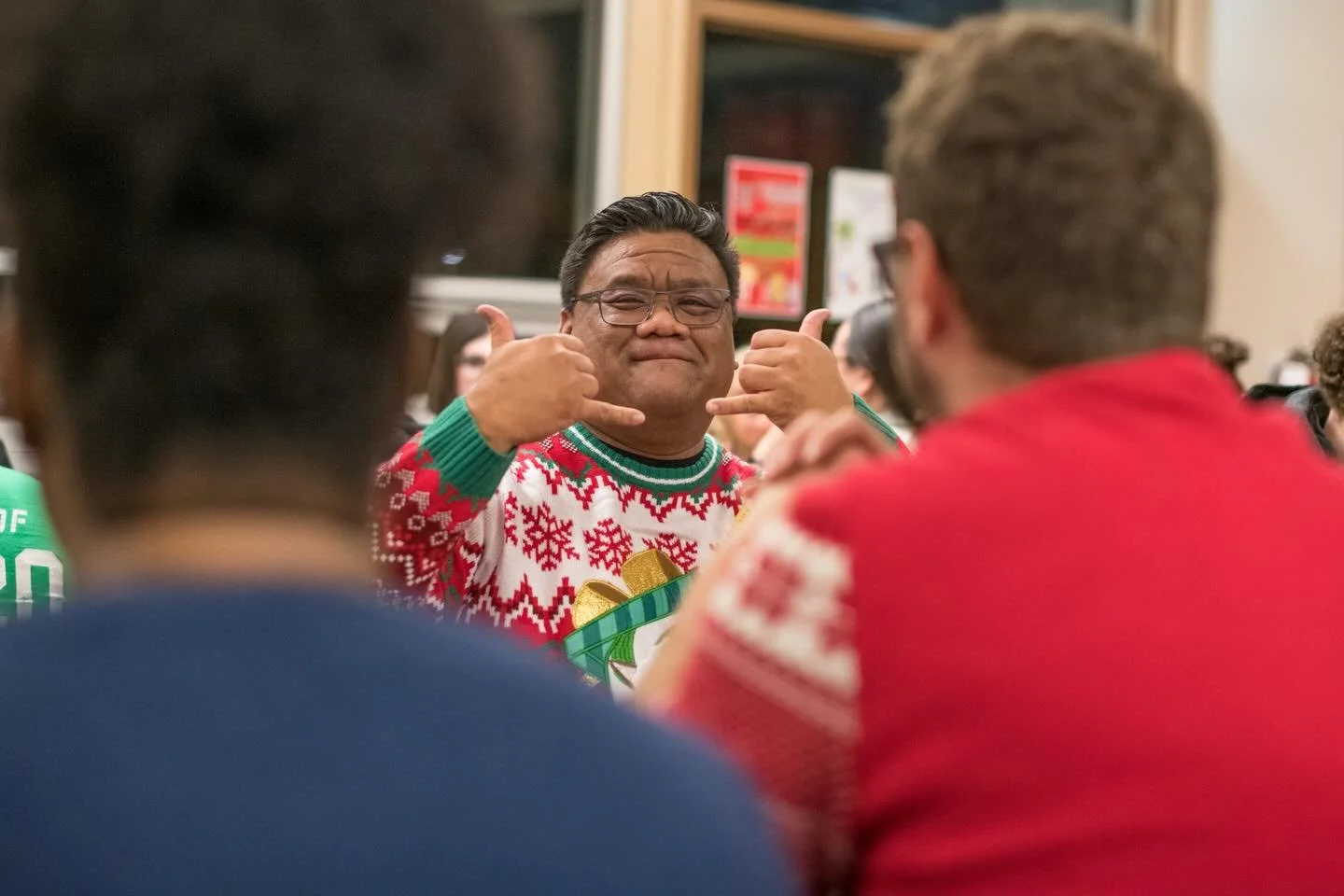 Nothing beats gathering with friends to celebrate Christmas&mdash;good food, good laughs, and a very competitive white elephant exchange 😂🎁 So grateful for this community.

P.C. @aaronnak