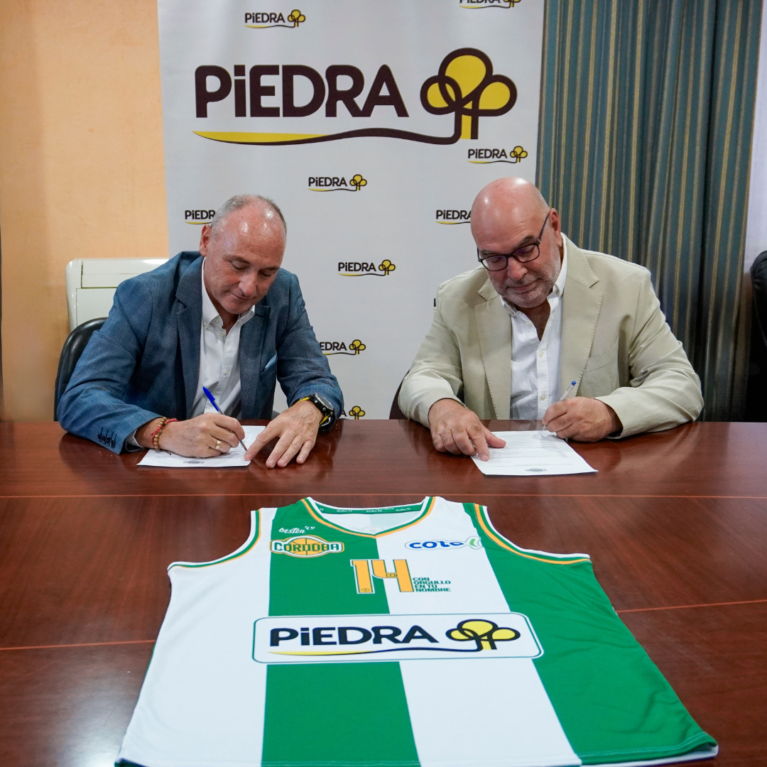 Supermercados Piedra renueva su alianza con el Coto Córdoba Baloncesto para la temporada 2023-2024