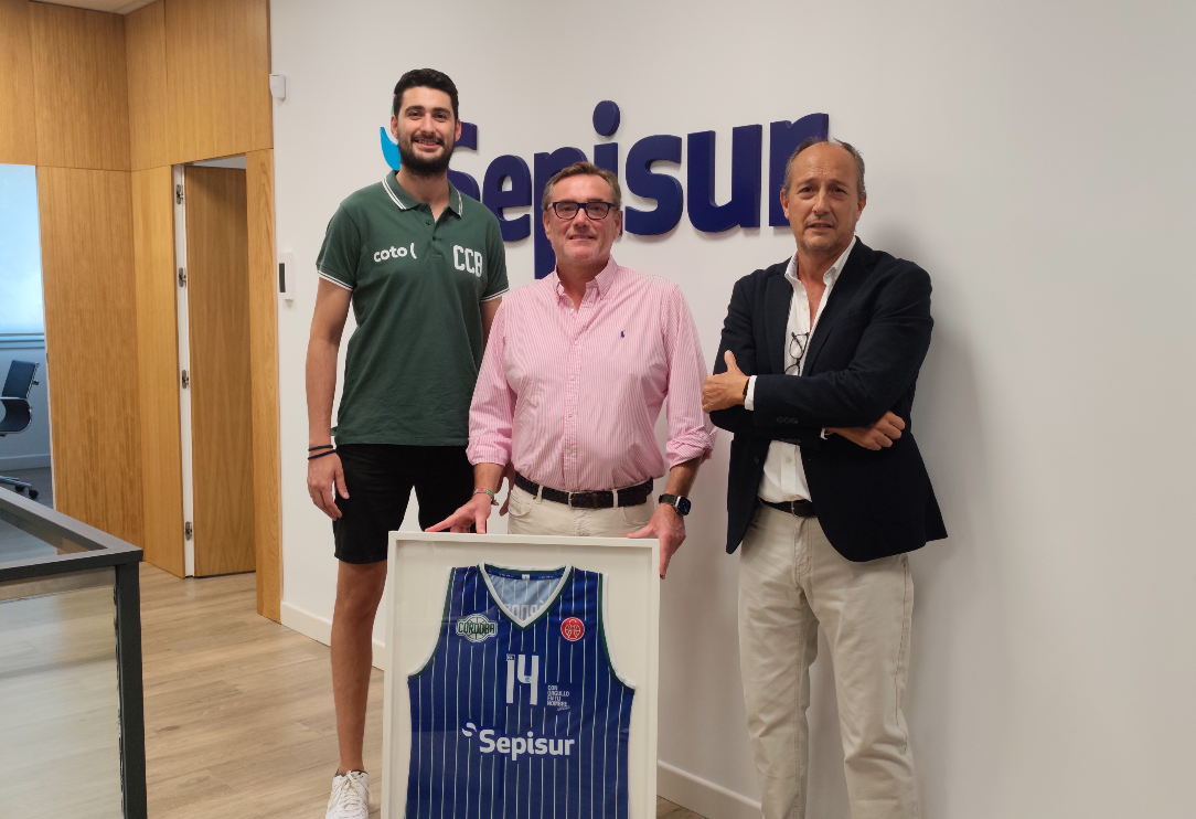 ALEJANDRO RODRÍGUEZ ACREDITA SU “ENORME ILUSIÓN” POR COMPETIR CON CCB EN SU VISITA A SEPISUR