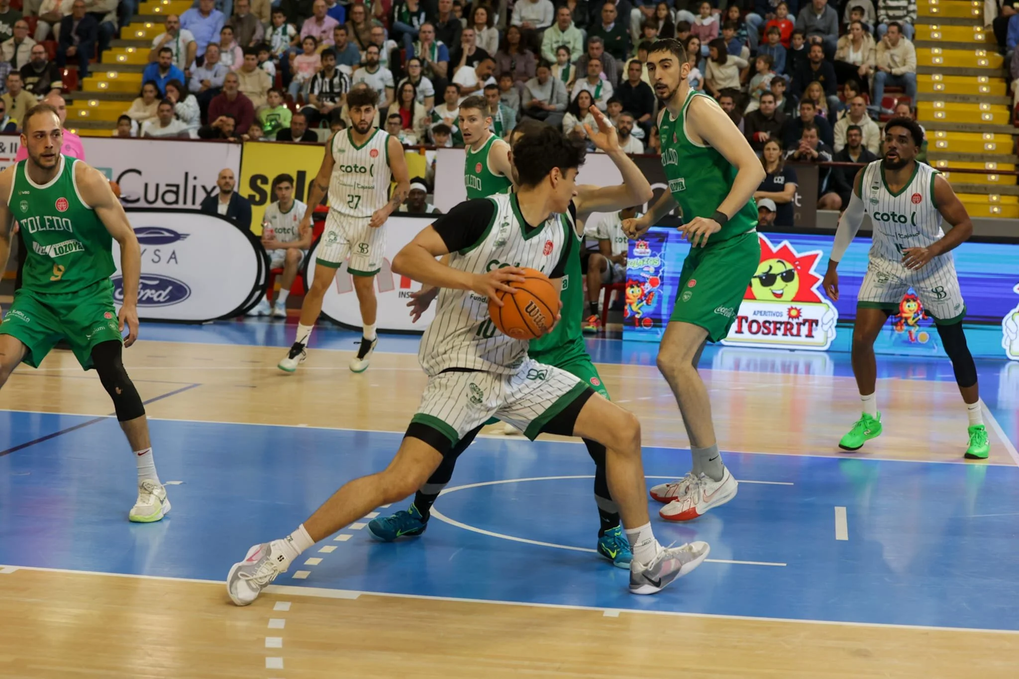 CCB CEDE EL ÚLTIMO PARTIDO EN VISTA ALEGRE DE LA COMPETICIÓN ANTE TOLEDO, 64-66