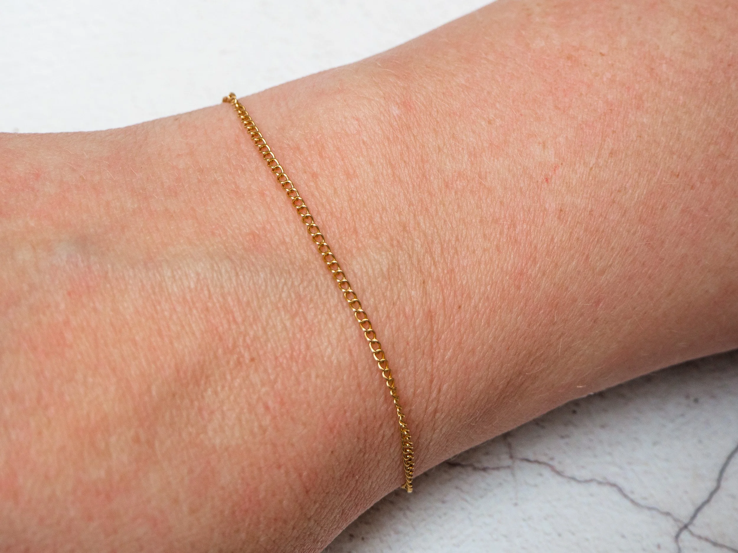 14ct Gold Filled Curb £70