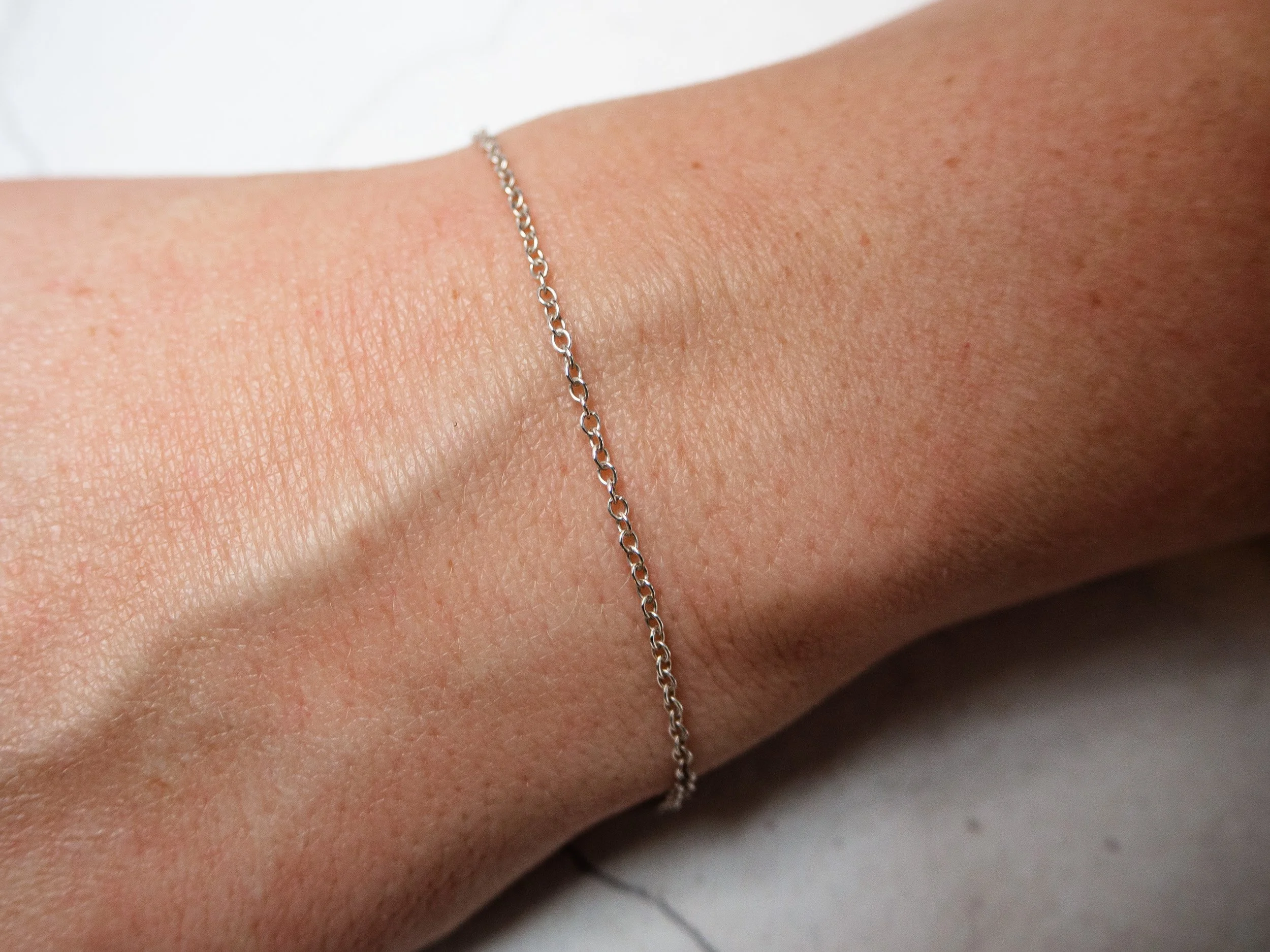 1.5mm Silver Belcher £50
