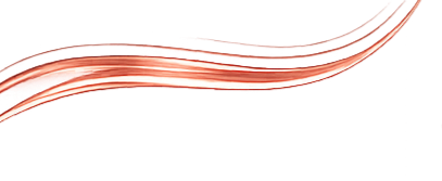 Abstract colorful wave design with orange, red, white, and black streaks.