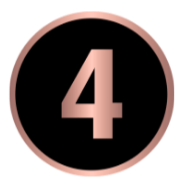 Number 4 inside a black circle with a pink outline on a light pink background.