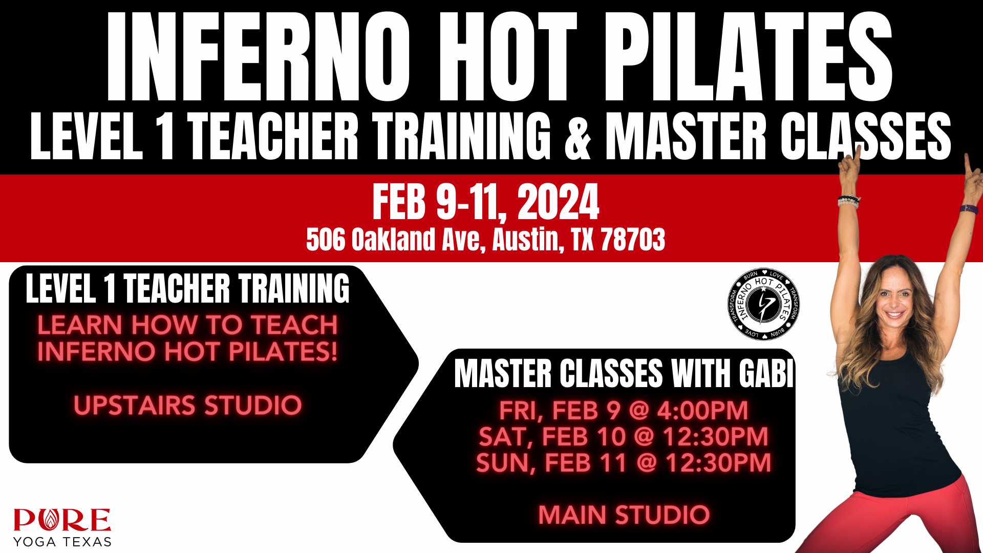 Pilates Teacher Training Inferno Hot Pilates Workout Inferno Hot