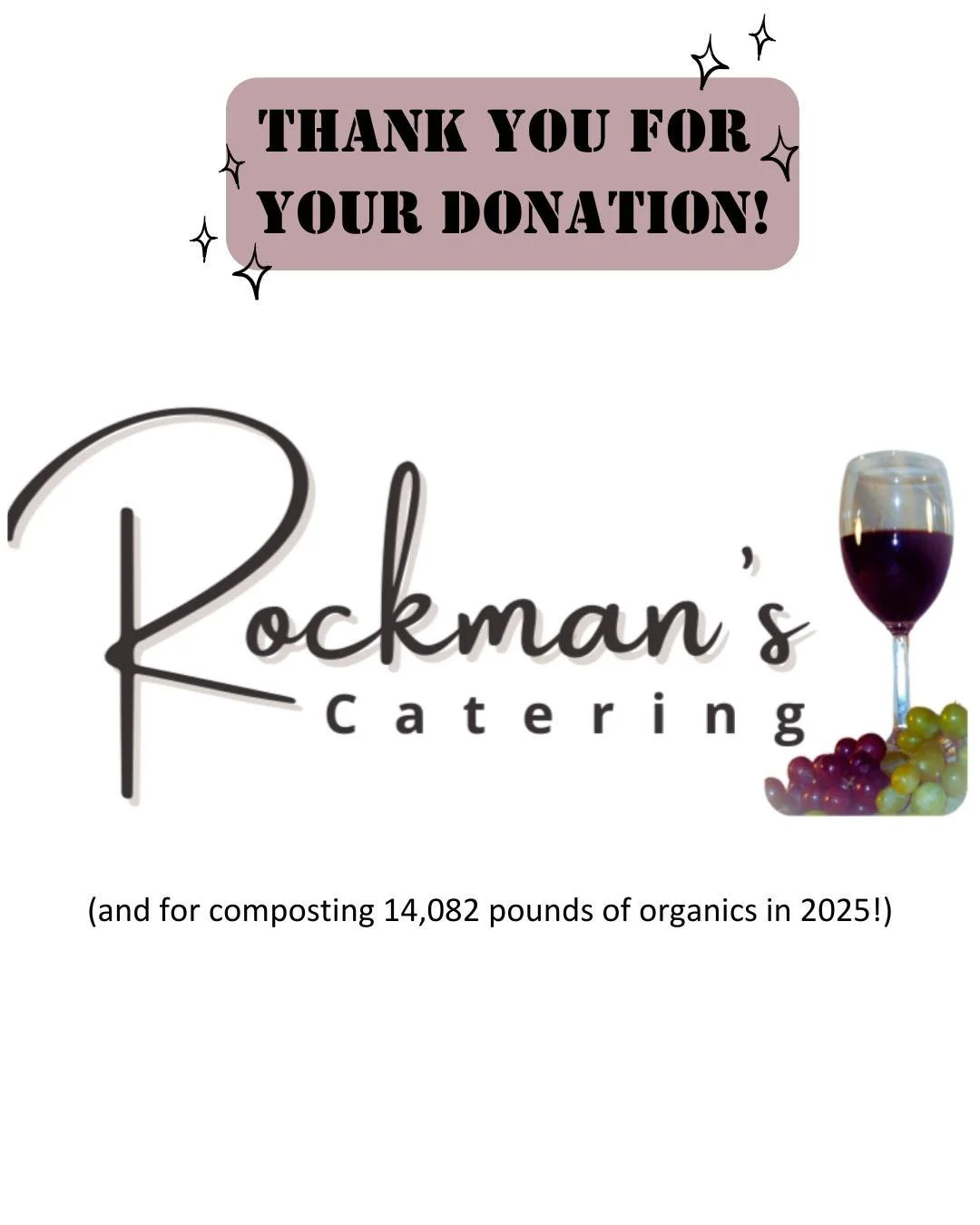 Huge thank you to these local businesses for donating to our event this weekend!  @rockmans_catering, @spacoop, @liberationfarmers we love you!  Not included in this post are the friends that have volunteered to make food too--big shoutout to you cat