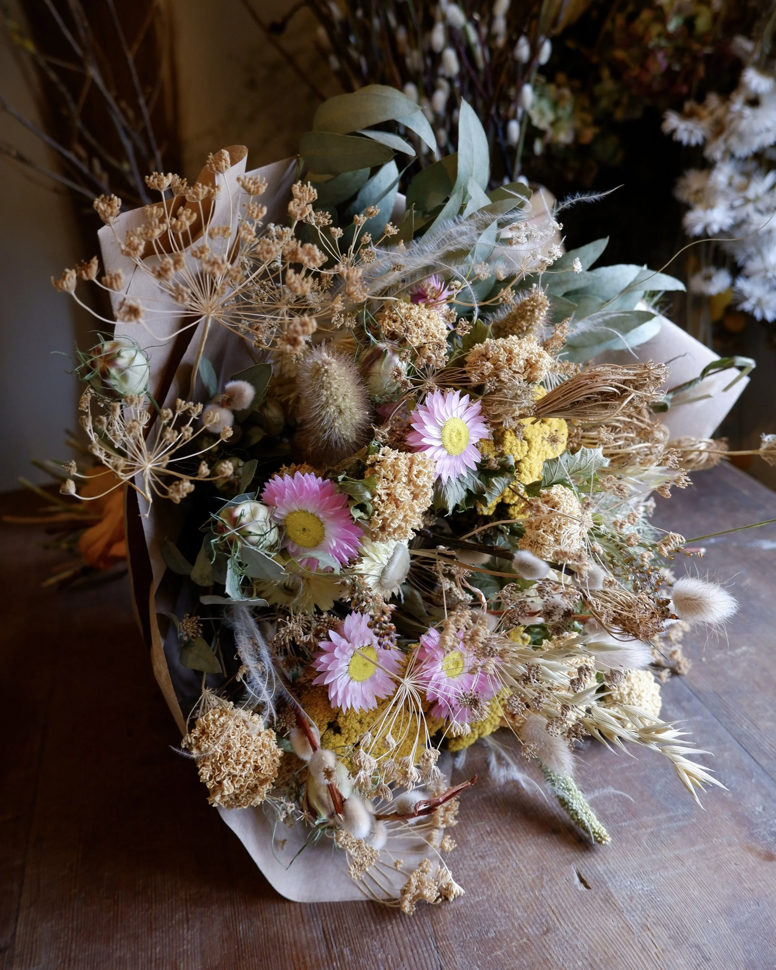 This Season's Everlasting Flower Bouquet
