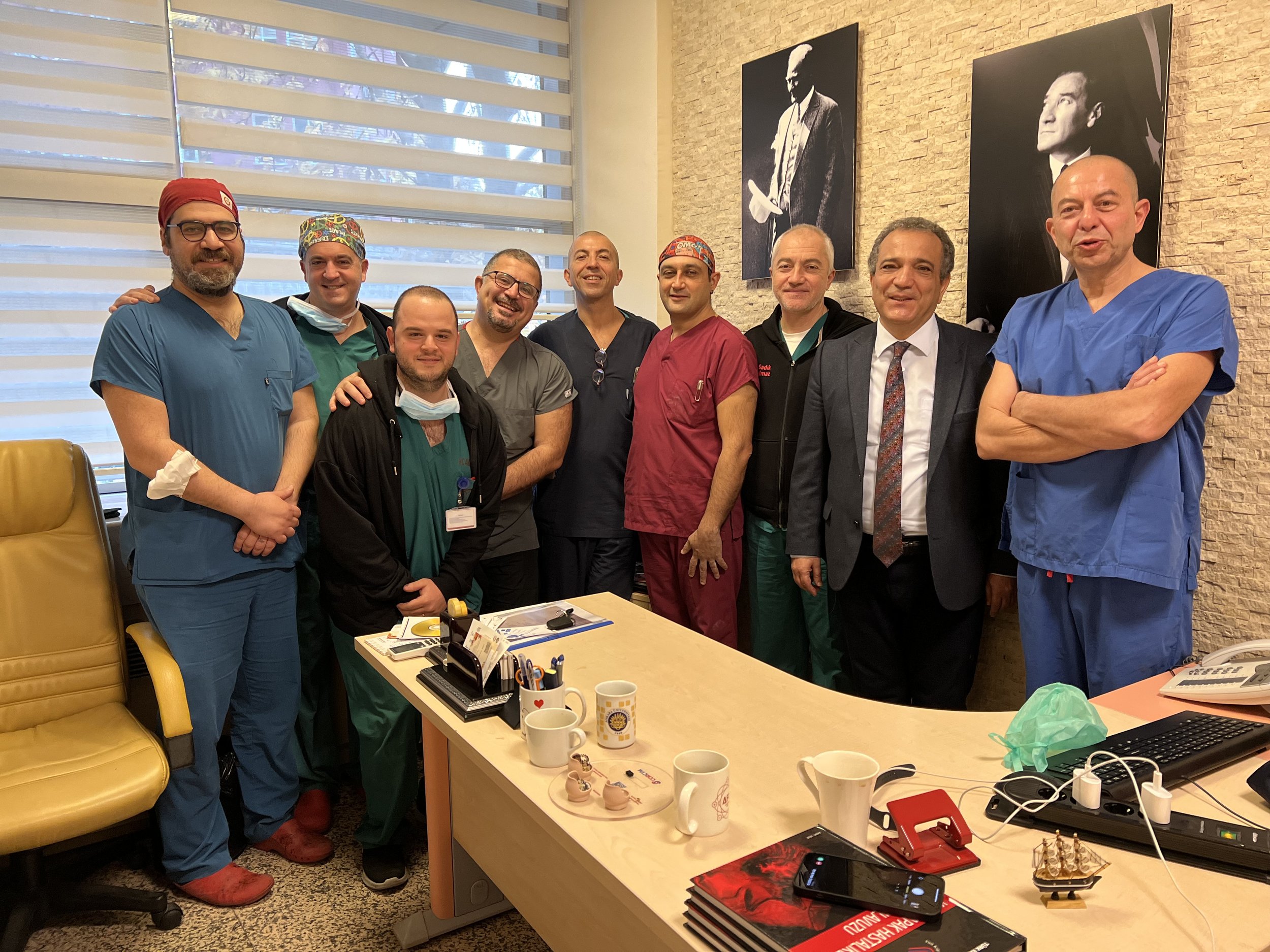 2022, TKDCD Başkan'ımız Sayın Prof. Dr. Kürşat Bozkurt'un, Canımız Hocamız Prof. Dr. Bülent Kaya için acil şifalar dilekleri nedeniyle Ankara Tıp'ı ziyaretleri