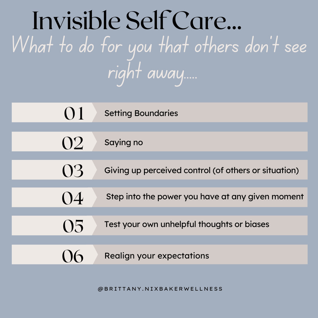 We are told we need to self-care to be ok.. Go work out, get your nails done, read a book, or any other activities. These things can be helpful and are absolutely an aspect of self-care. They also take more time and don't always give the biggest bang