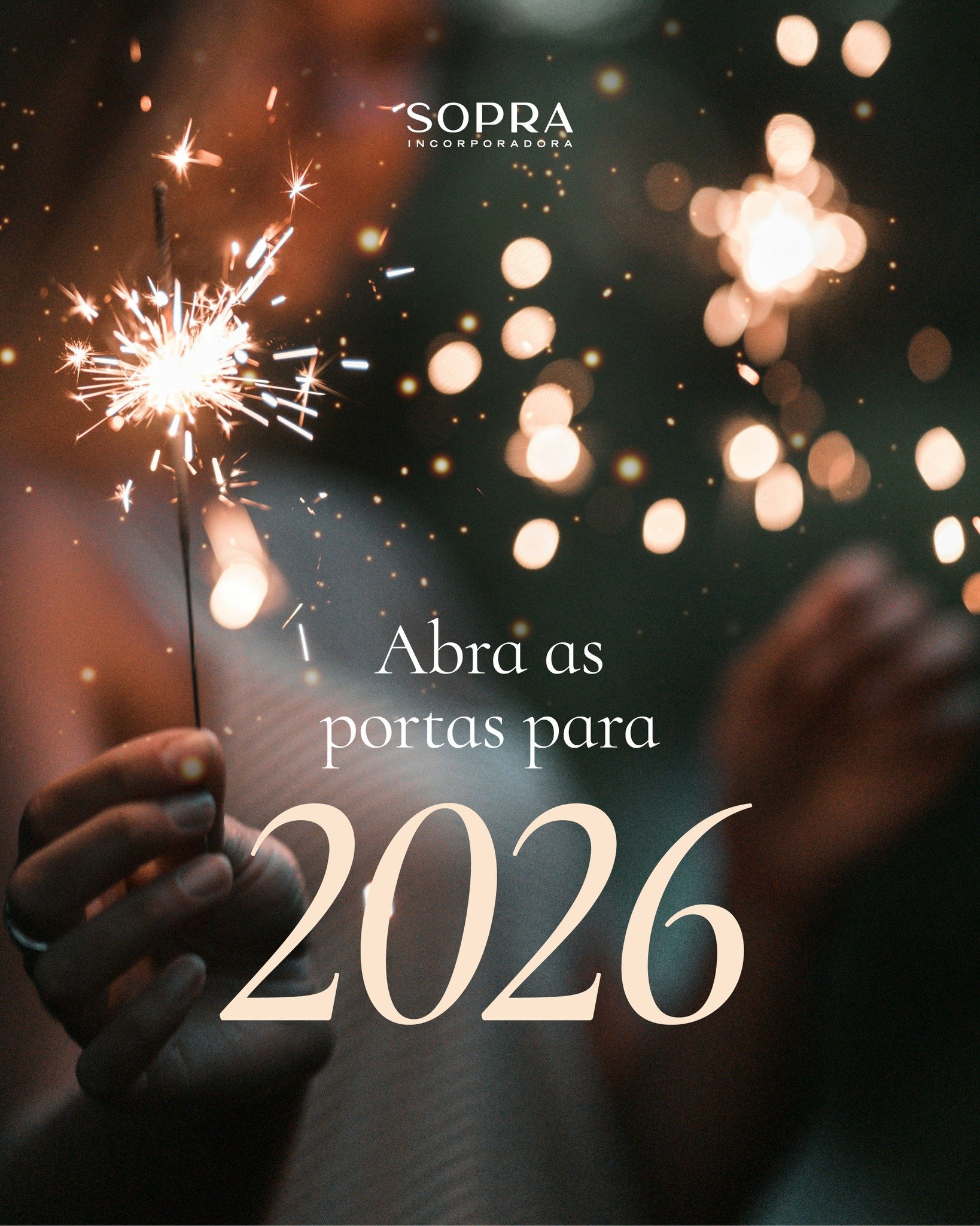 E se forem as portas de uma casa nova, ainda melhor! Afinal, nenhum cen&aacute;rio pode ser melhor para construir novas mem&oacute;rias que um novo lar. Feliz 2026!