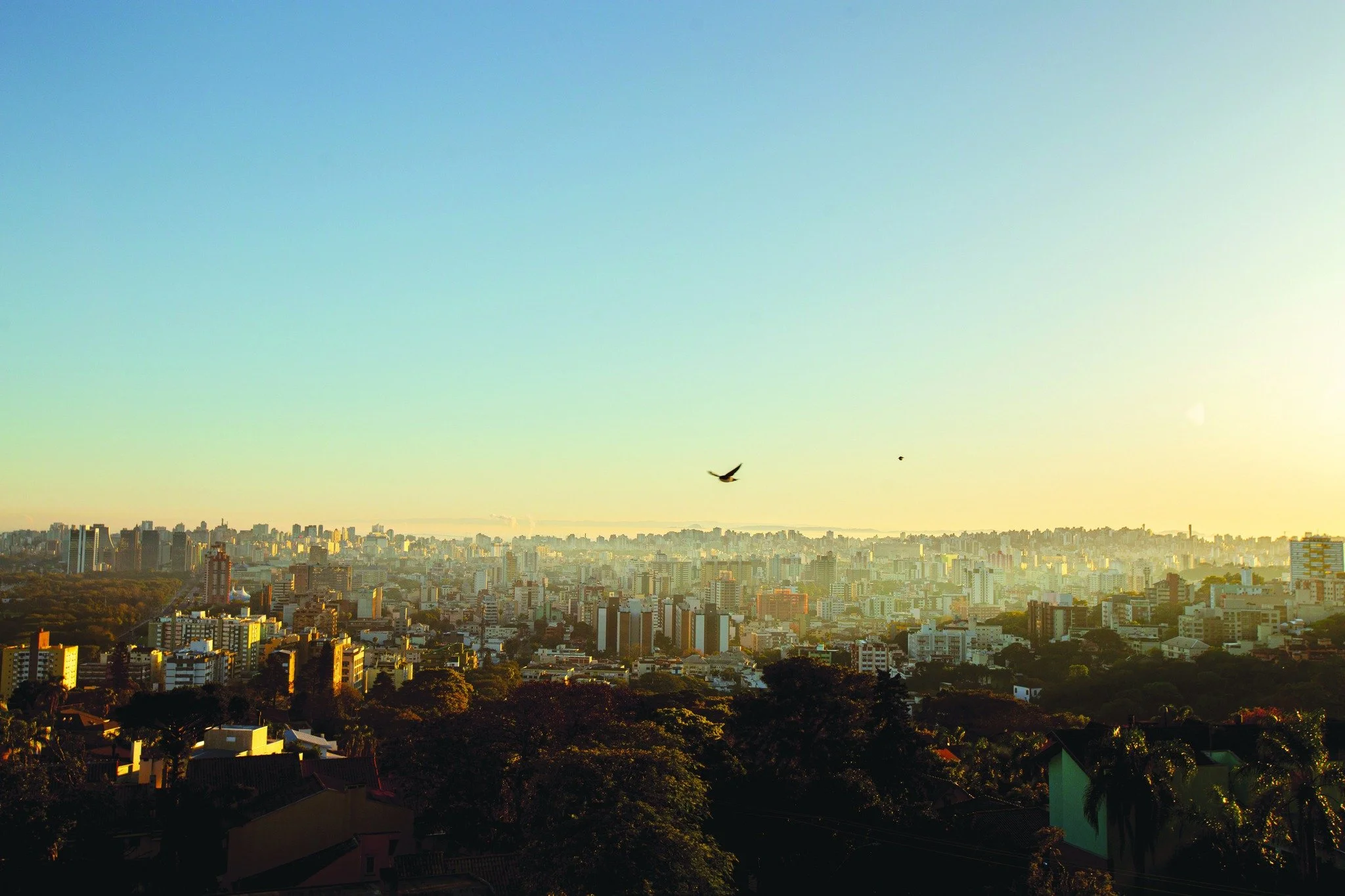 Contemplar o urbano com o natural, a cidade desenvolvida em harmonia com a natureza seguindo seu curso. Aproveitando esse in&iacute;cio de ano com a cidade mais calma atrav&eacute;s dessa vista linda que s&oacute; o Aria tem. Venha conhecer!