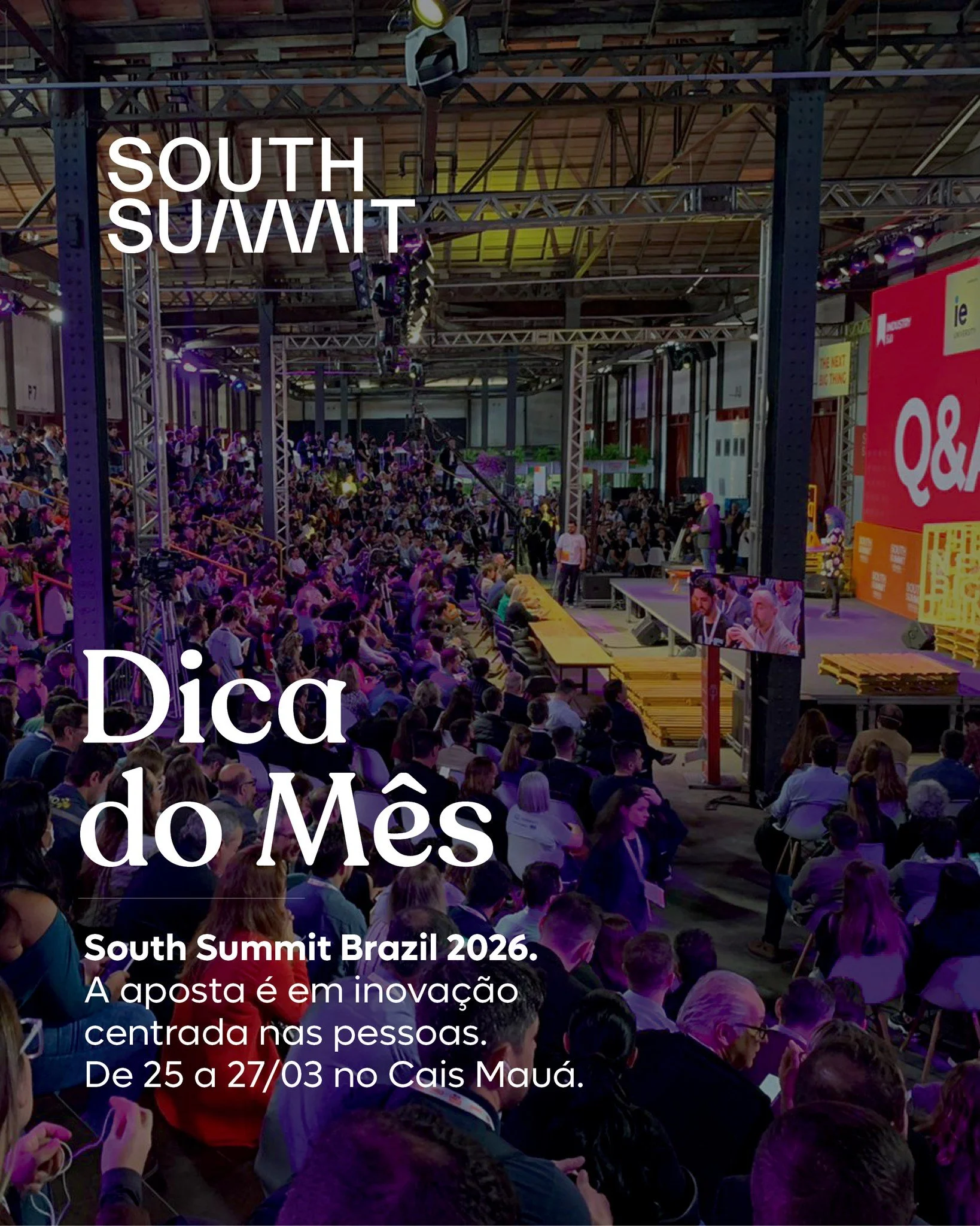O maior evento de inova&ccedil;&atilde;o e tecnologia da Am&eacute;rica Latina j&aacute; virou tradi&ccedil;&atilde;o em Porto Alegre. Esse ano ocorrer&aacute; no final de mar&ccedil;o, com tr&ecirc;s dias de atividades, reunindo startups, investidor