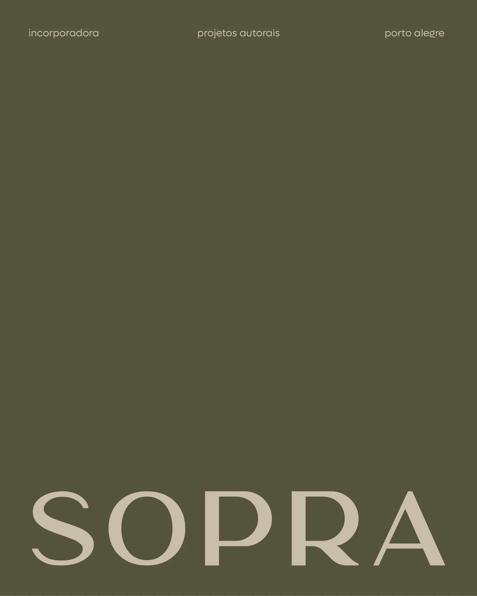 A Sopra est&aacute; de cara renovada. Cores e formas que agora refletem mais a nossa ess&ecirc;ncia; os mesmos pilares que v&ecirc;m se mostrando cada vez mais fundamentais para o sucesso da Sopra: natureza, espa&ccedil;o e o morar bem.