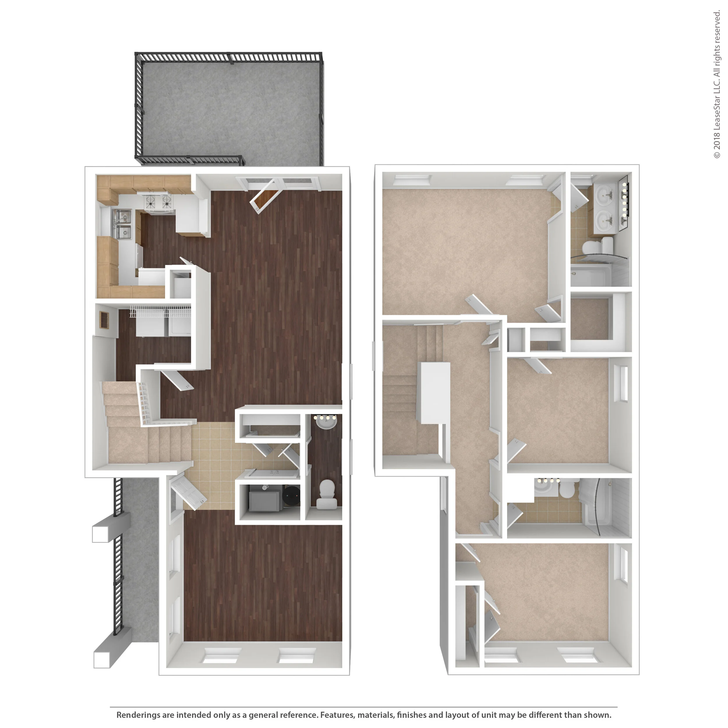 Fort Belvoir_Unit_A_F_K_Q_U_599412ThSt-FortBelvoir-VA_3x2-5_Fort_Belvoir_Unit_A_3DUnfurn_4499742_Print.Jpg