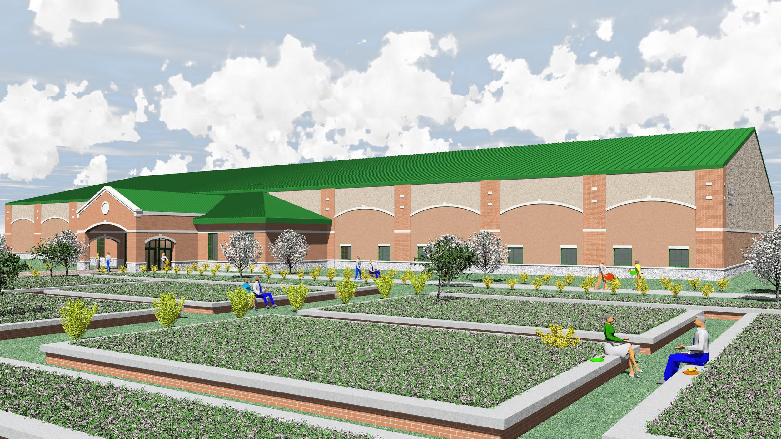 Baylor University Indoor Tennis Facility