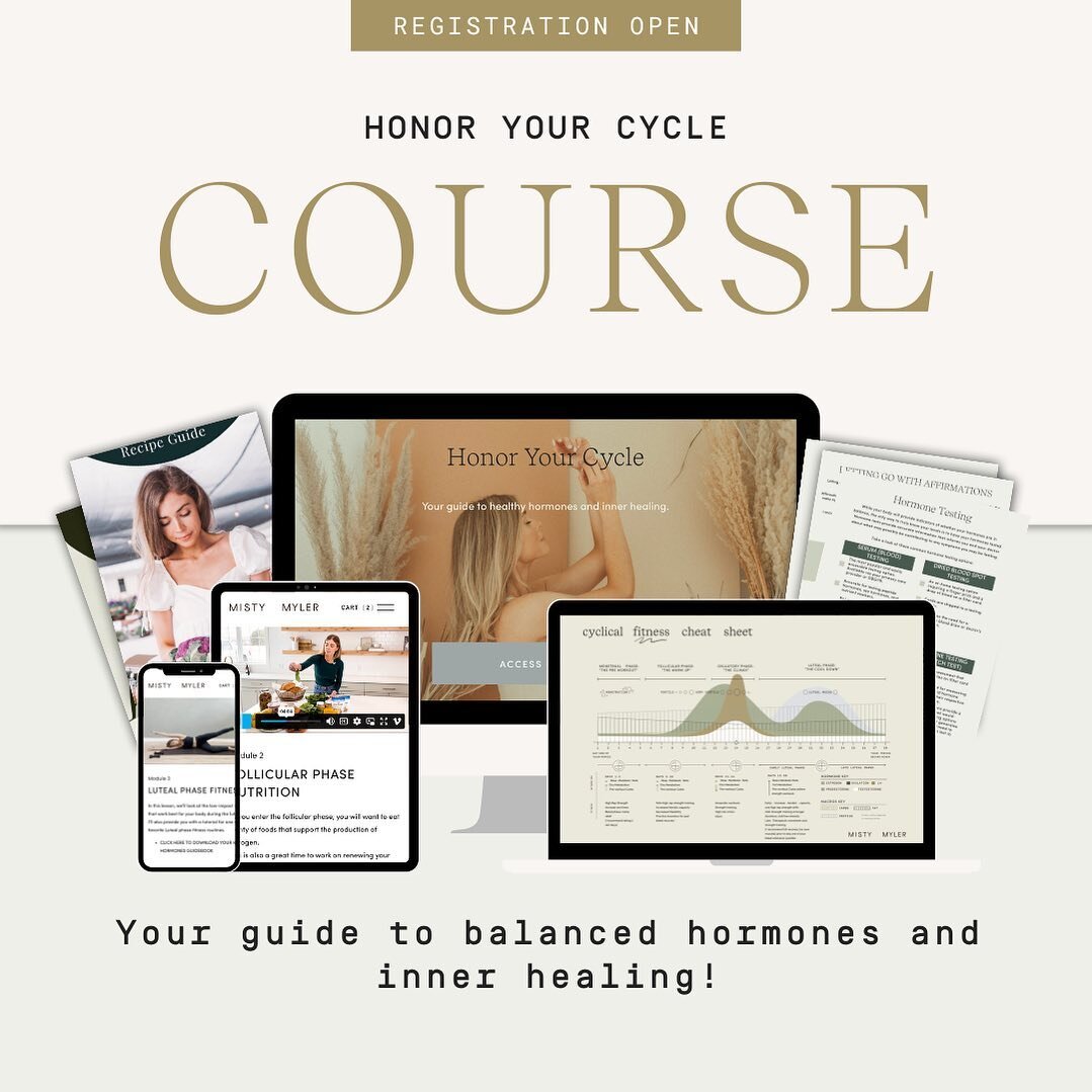 This course covers everything I would share with you in a 1:1 coaching call, in my books, on my Instagram, and so much more!

What You'll Get:

- History of clinical trials and letting go of misinformation 

- Hormones 101 and supportive checklists


