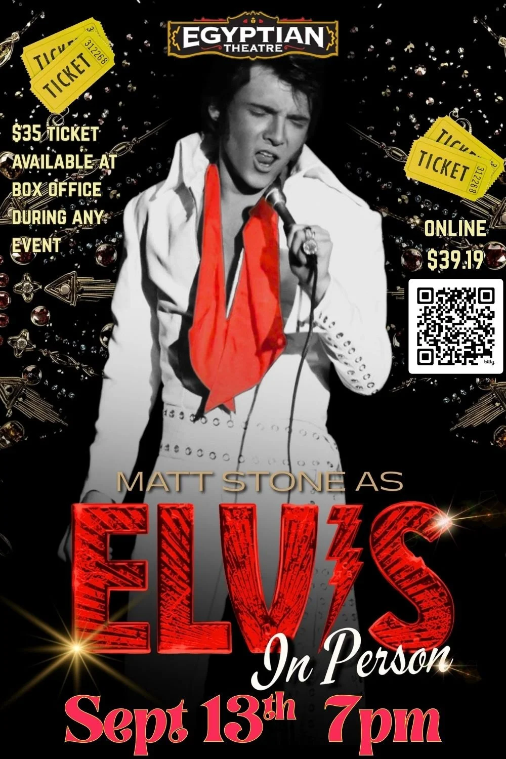 Elvis In Person - Matt Stone &The TEC Band