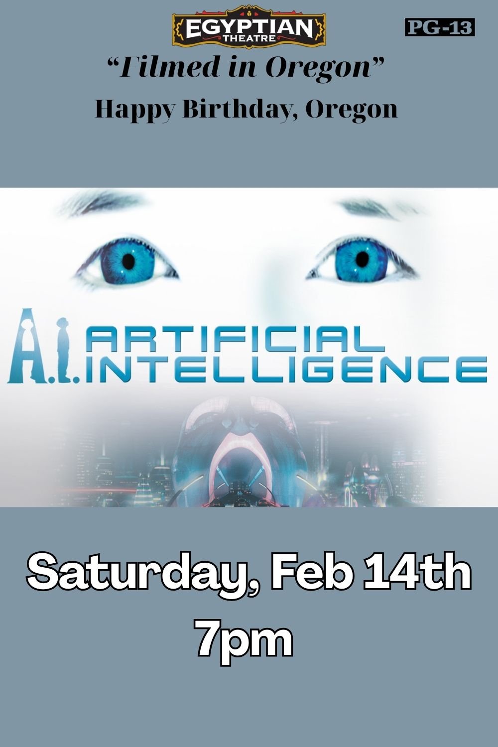 A.I.  Artificial Intelligence 
