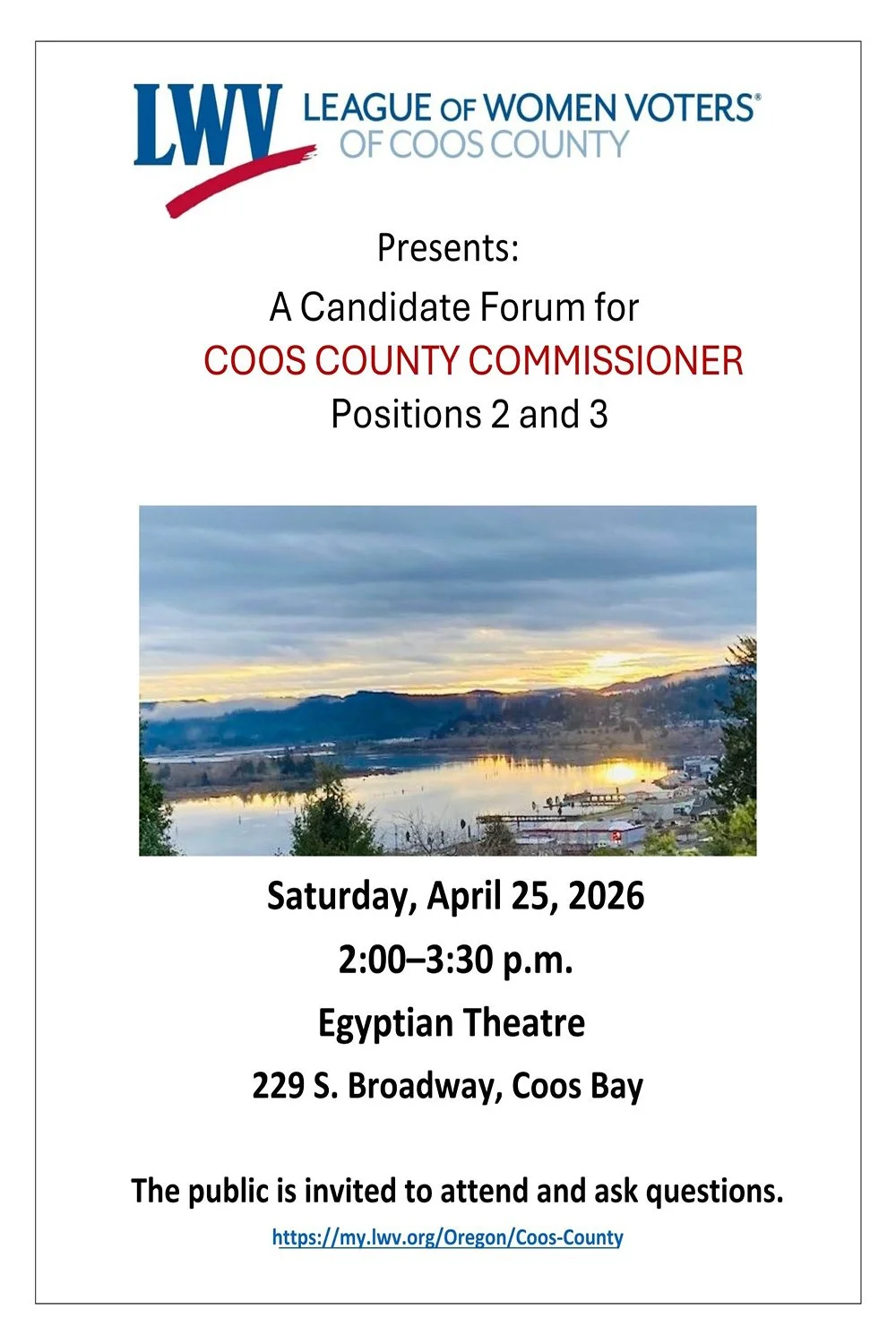 League of Women's Voters of Coos County