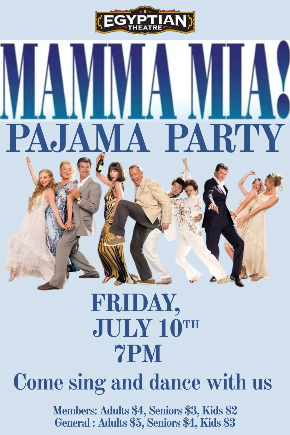 Mamma Mia - Pajama Party