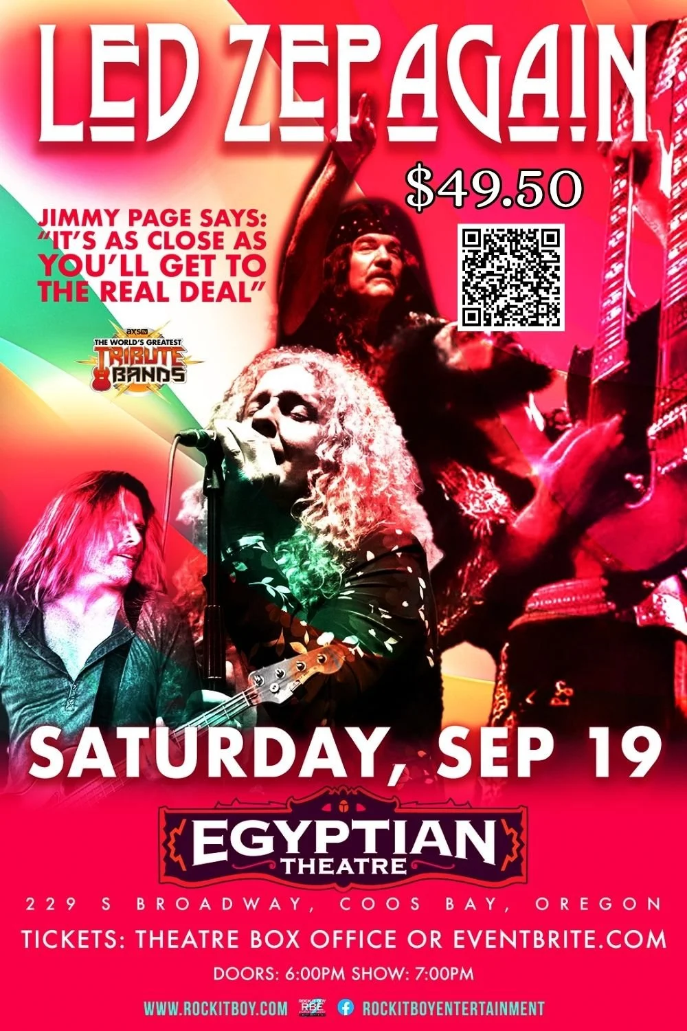 Led Zepplin Tribute Band