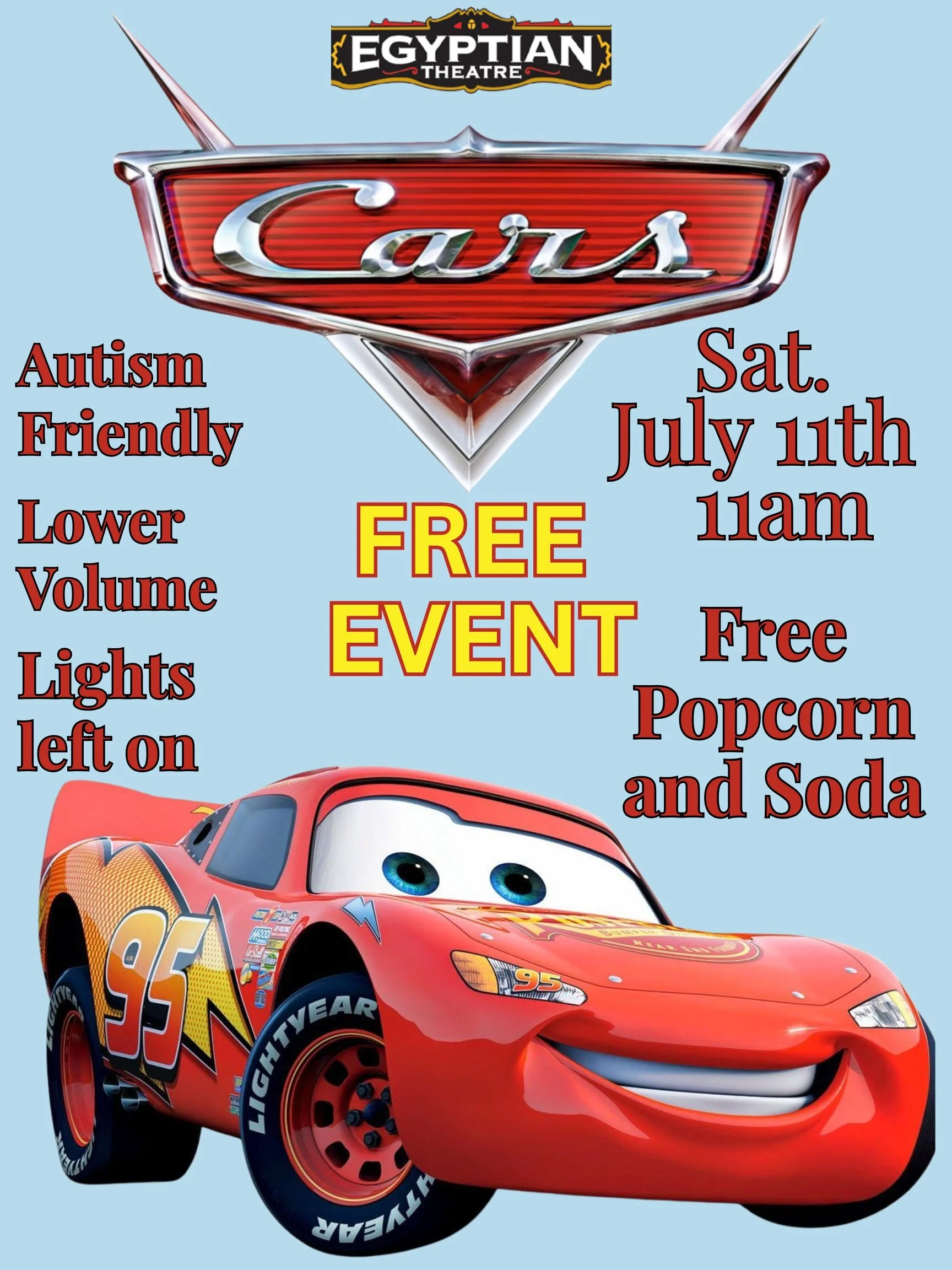 Cars - Autism Friendly Event