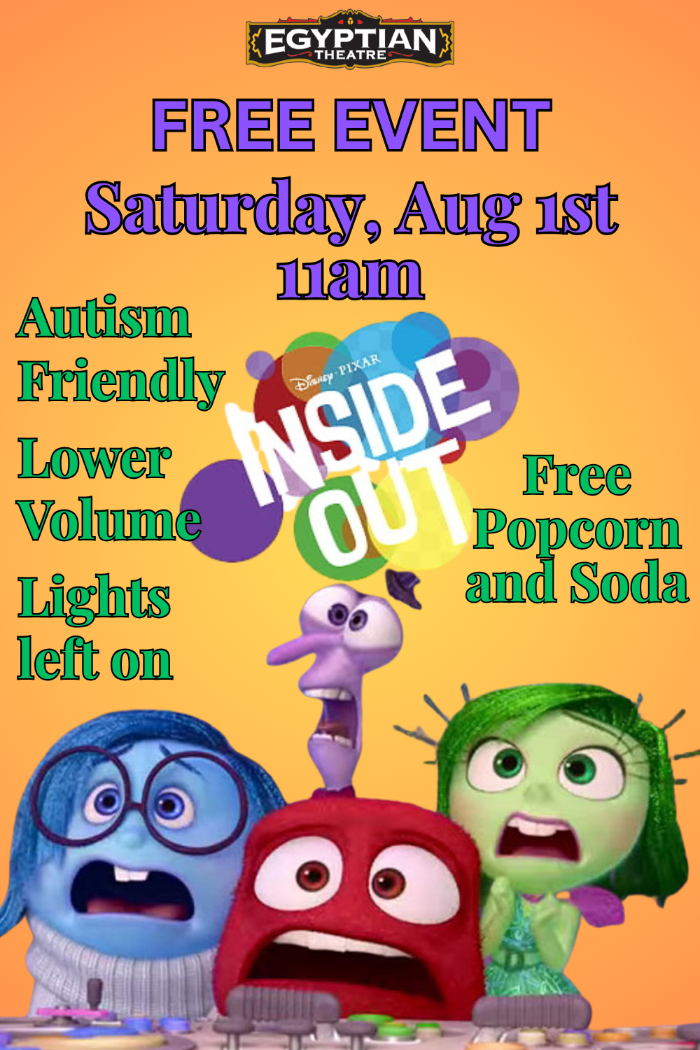Inside Out - Autism Friendly Event