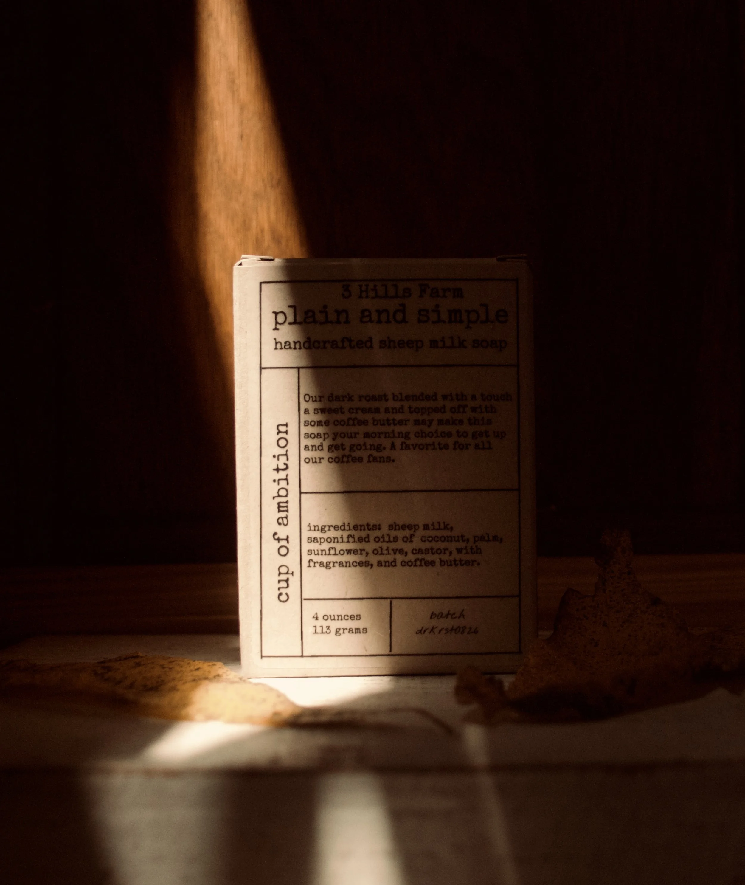 "Cup of Ambition" Sheep Milk Soap