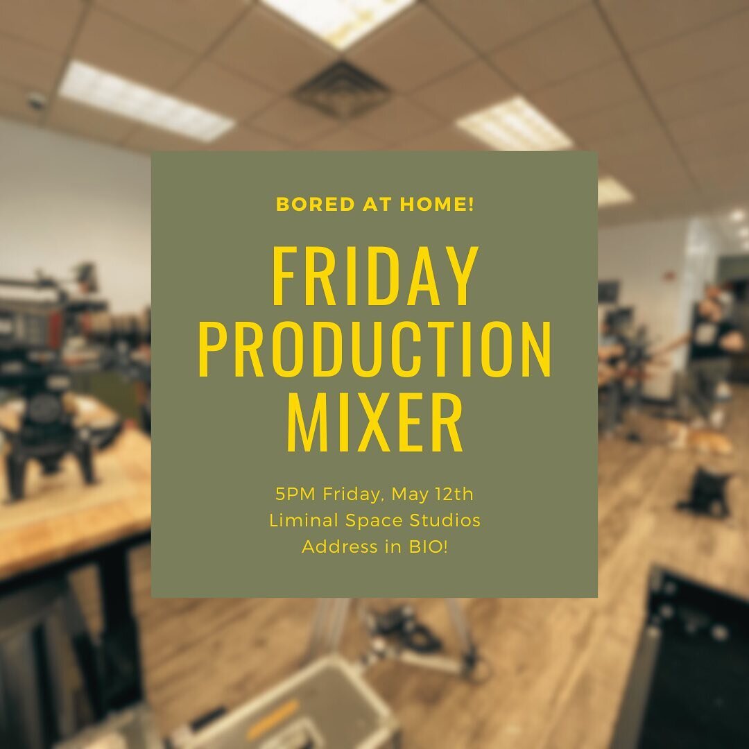 Join us at Liminal Space  this Friday, May 12th, from 5-9pm for our Open Mixer Event! 🎬🍻 We know times have been tough for our freelance community, so let's come together to connect and unwind. Enjoy delicious food, cold beer, and great conversatio