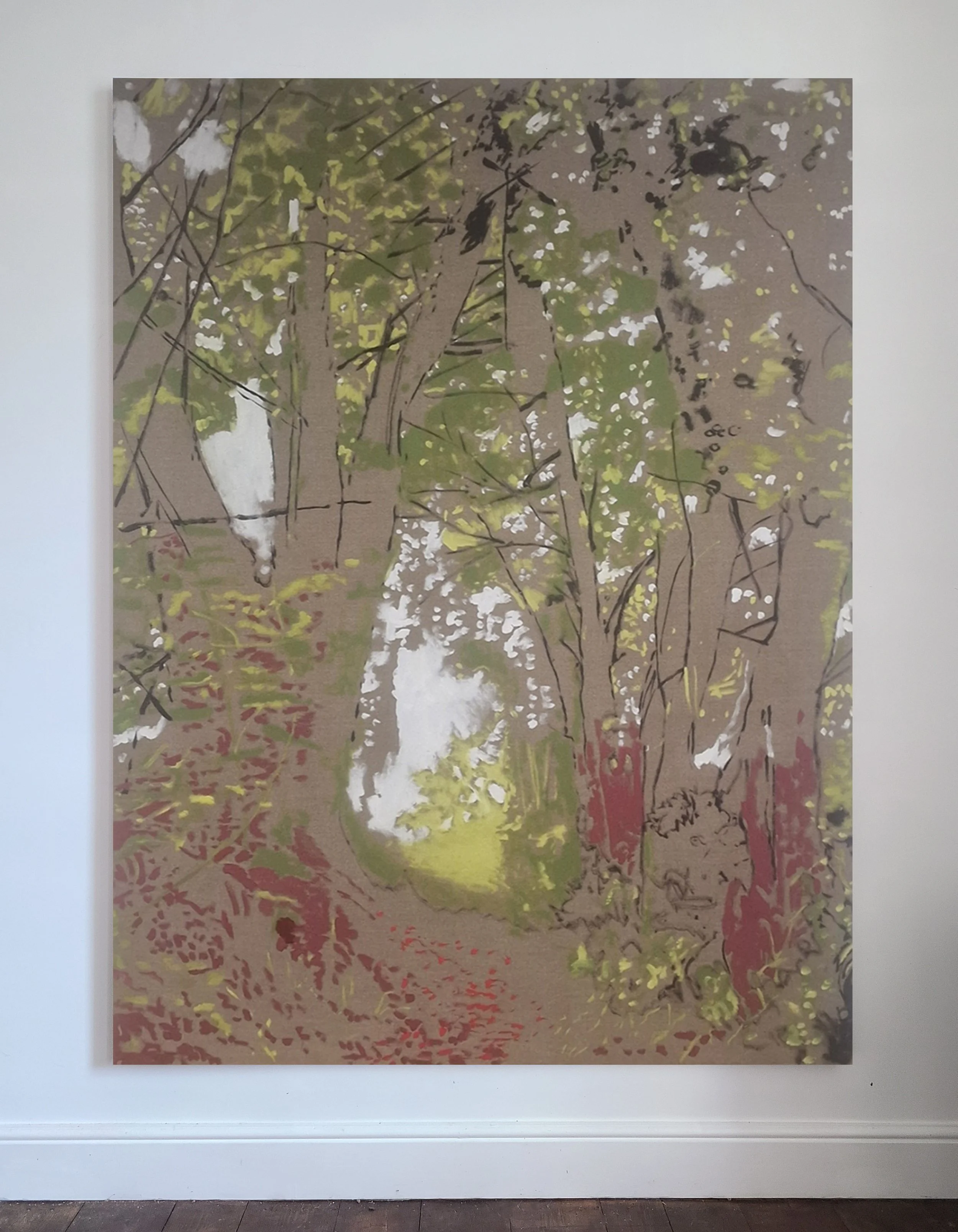 Path up Lewesdon Hill 200x150cm gallery Portal.jpg