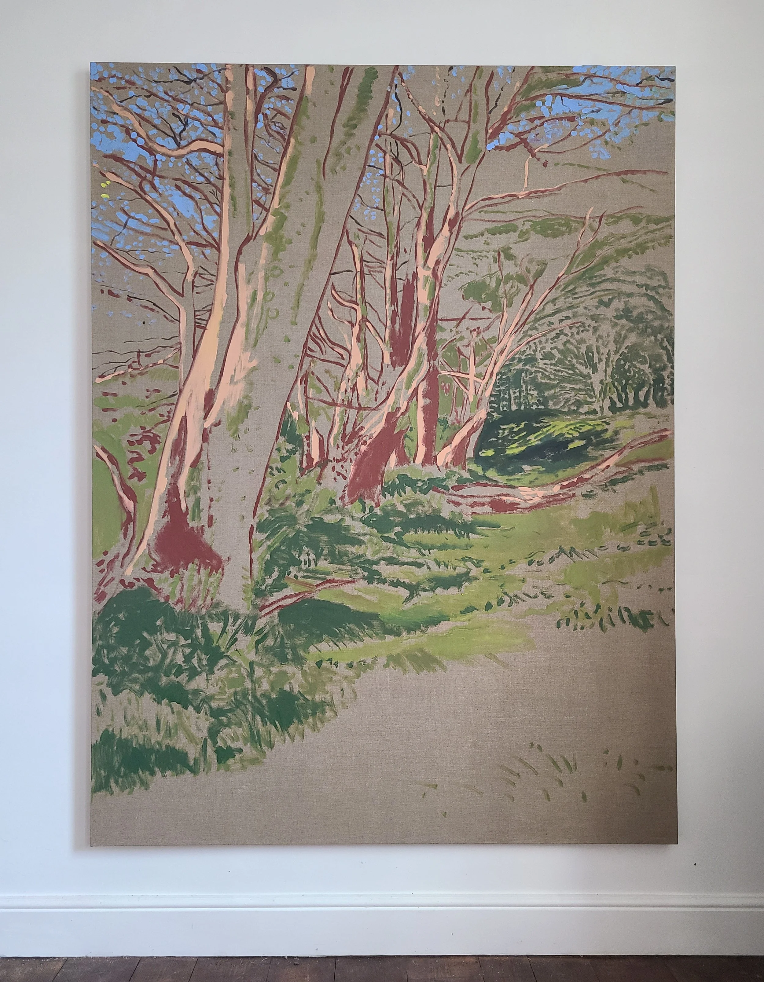 Path up Lewesdon Hill 200x150cm gallery.jpg