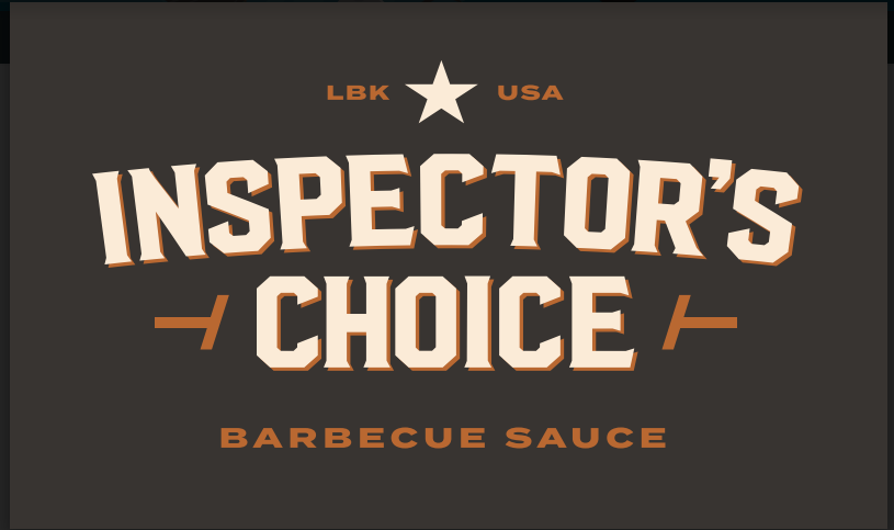 Inspector&#39;s Choice BBQ SAUCE