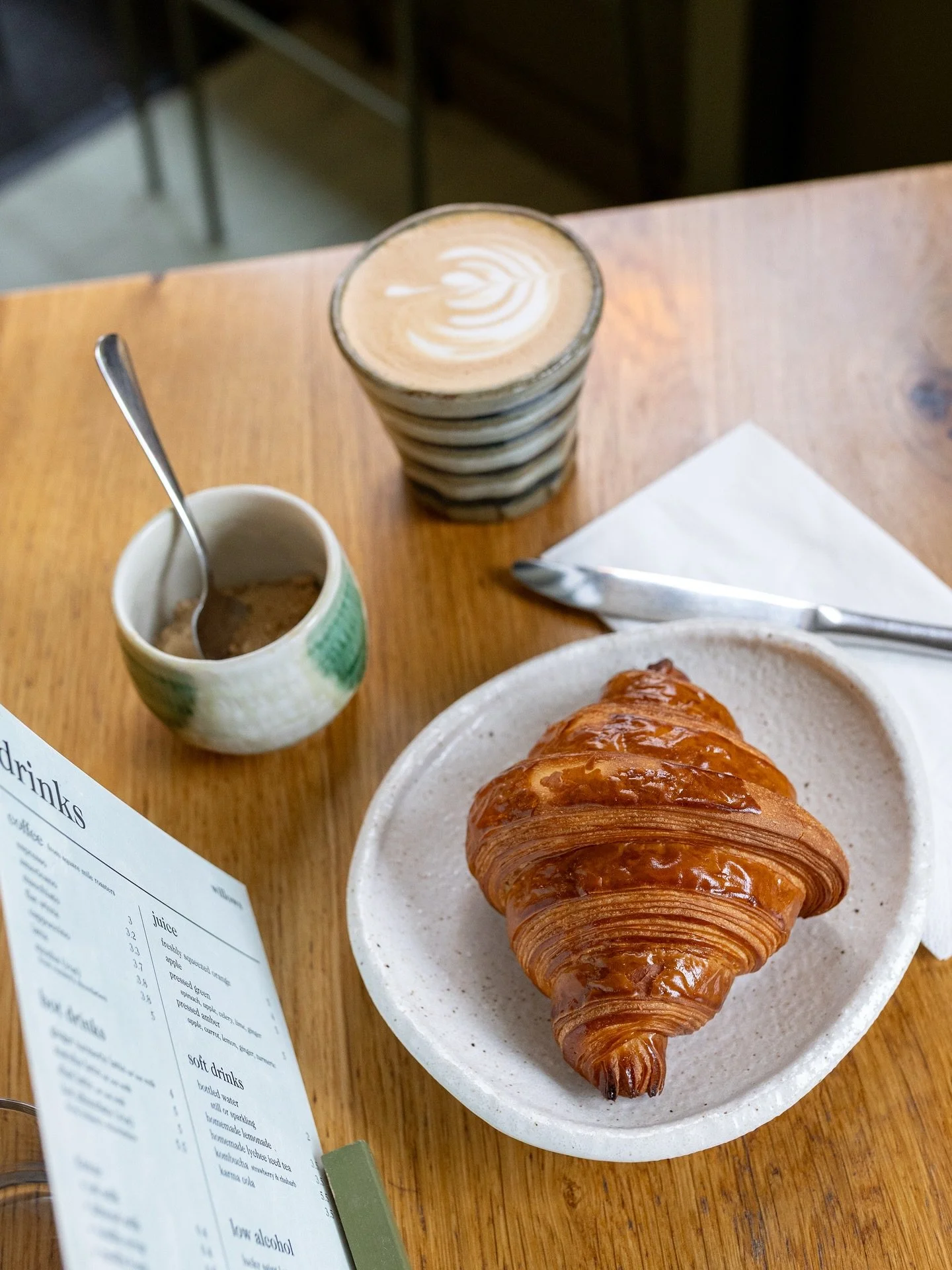 are you a coffee and croissant type person, or full brunch? 🥐