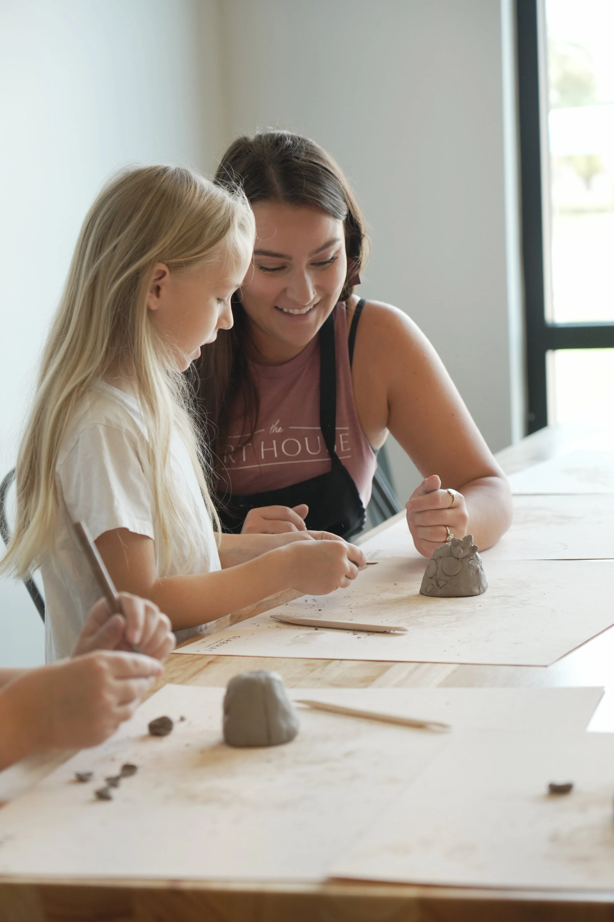 Family Handbuilding Workshops: Valentine’s: BFF and Conversation Heart Cups