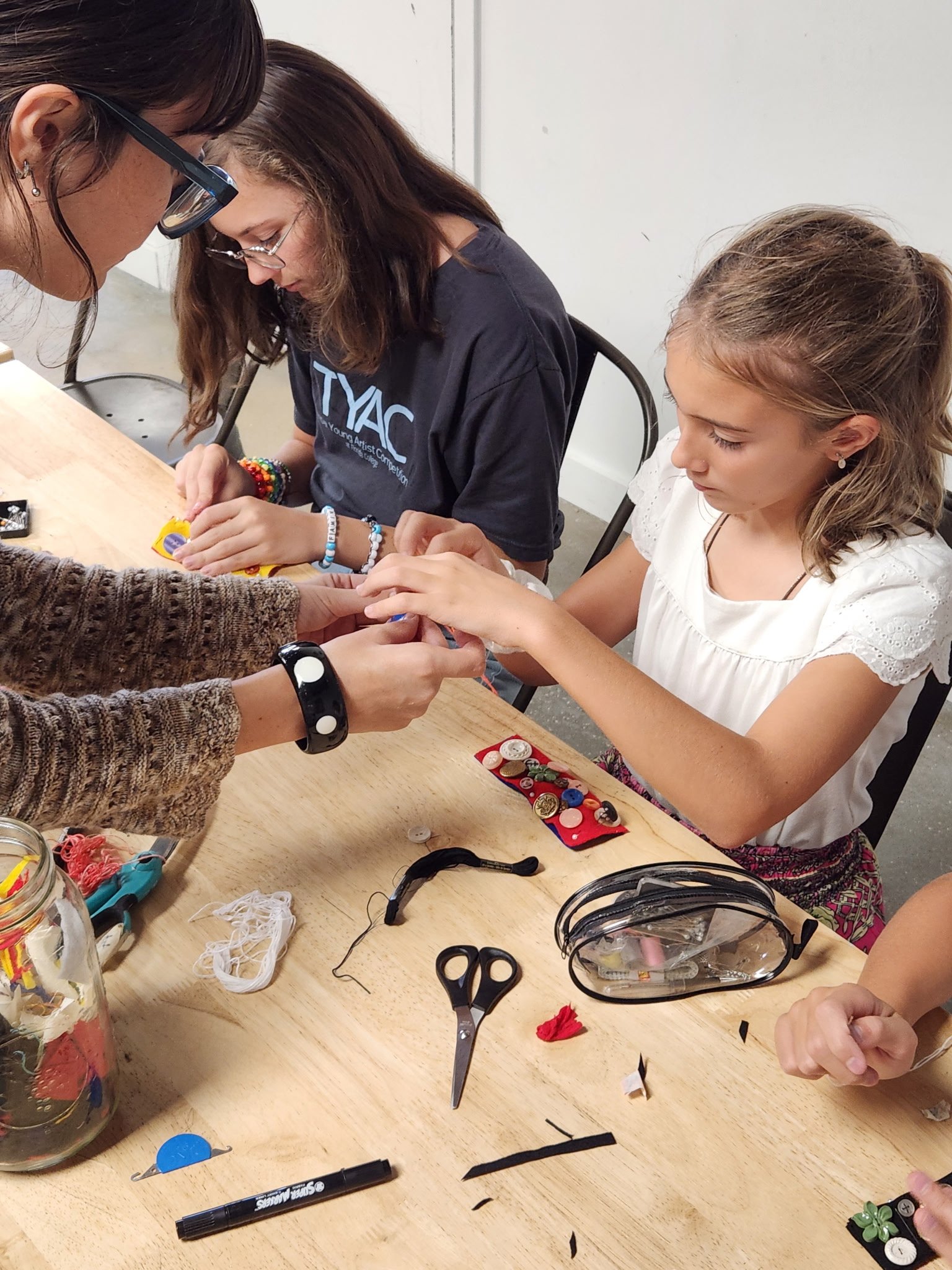 sewing class at the art house st augustine