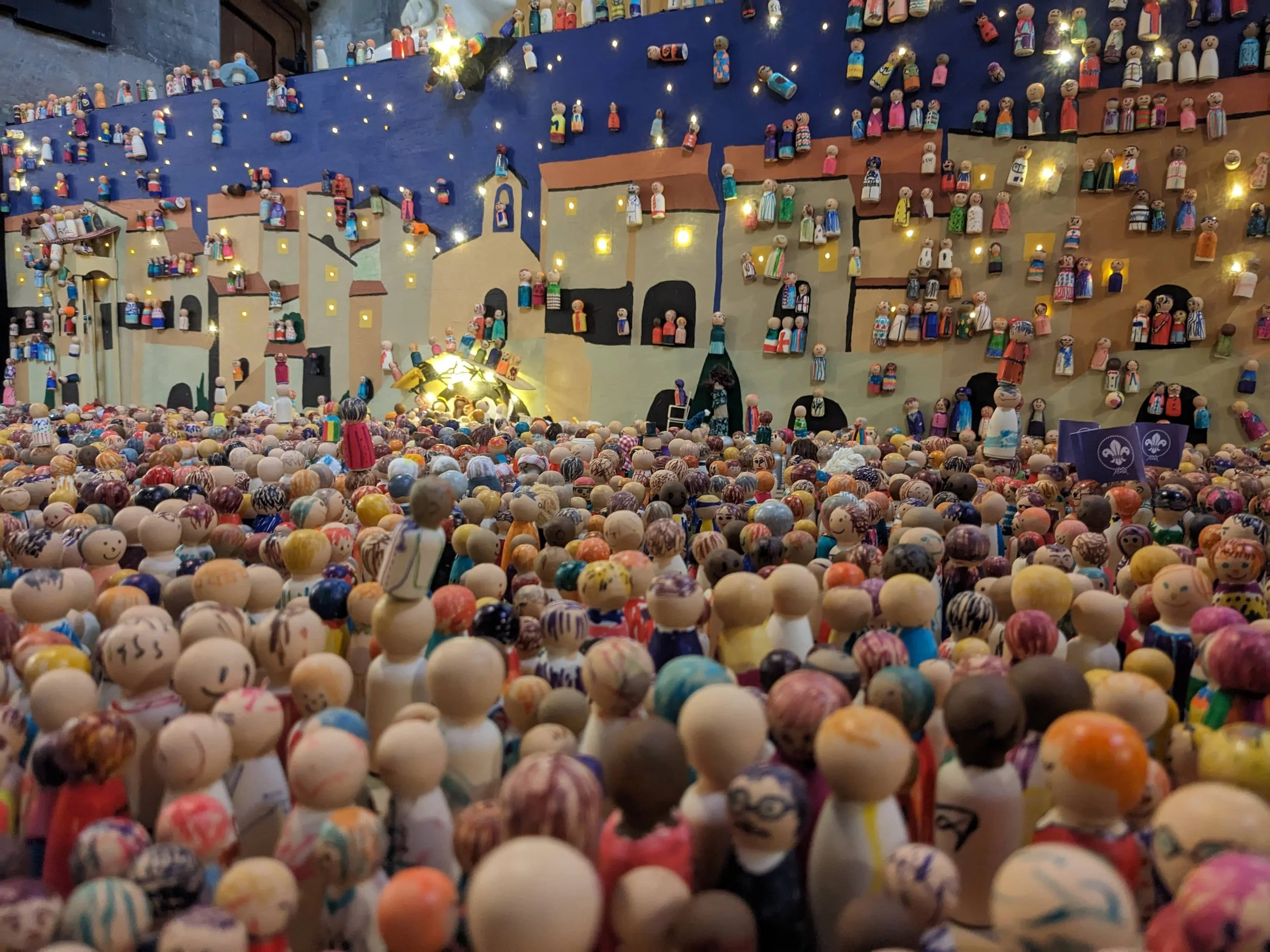 Join the Christmas Story peg doll nativity