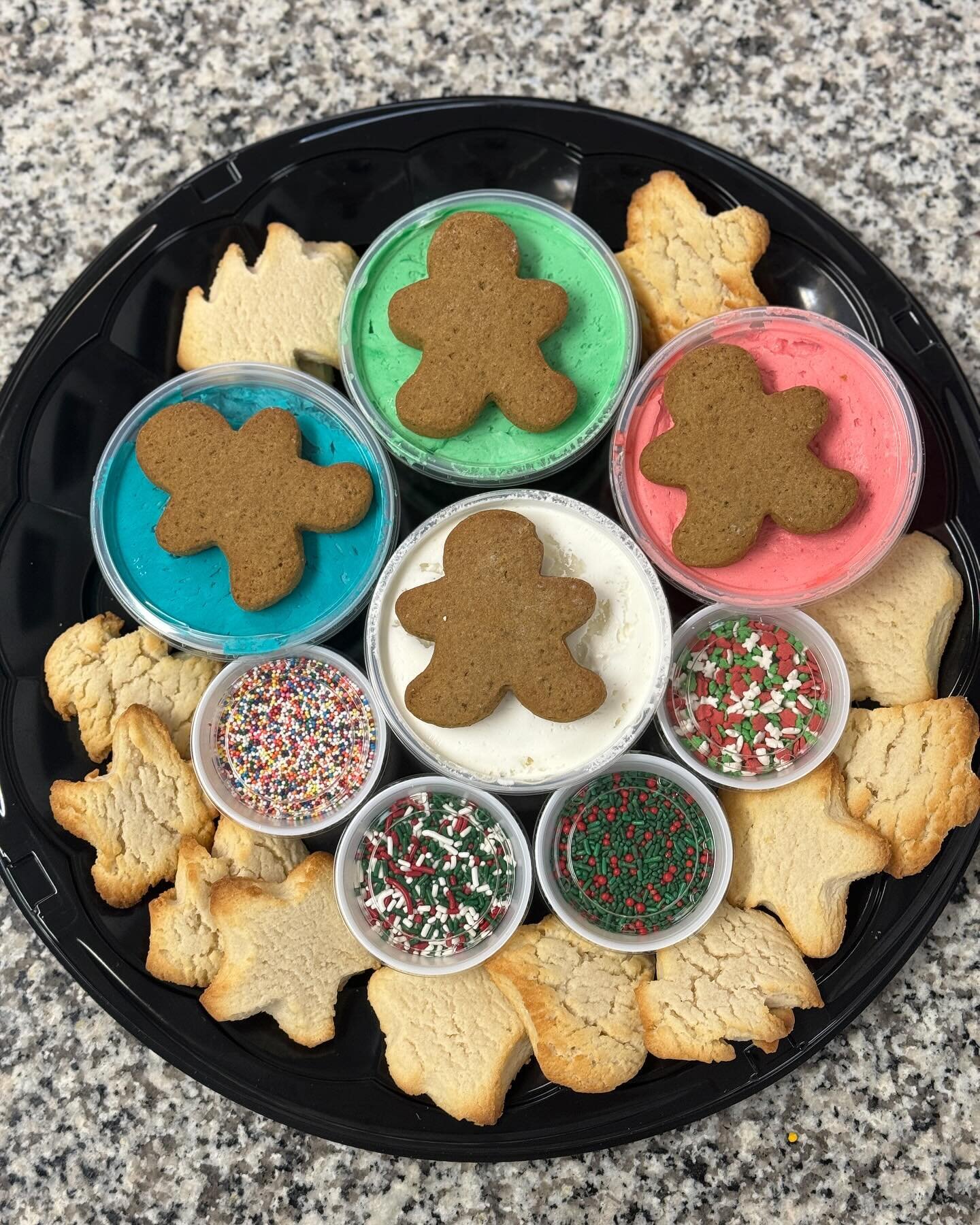 #christmas #cookies #take and decorate #kits 
 Call ahead to schedule your pick up or delivery