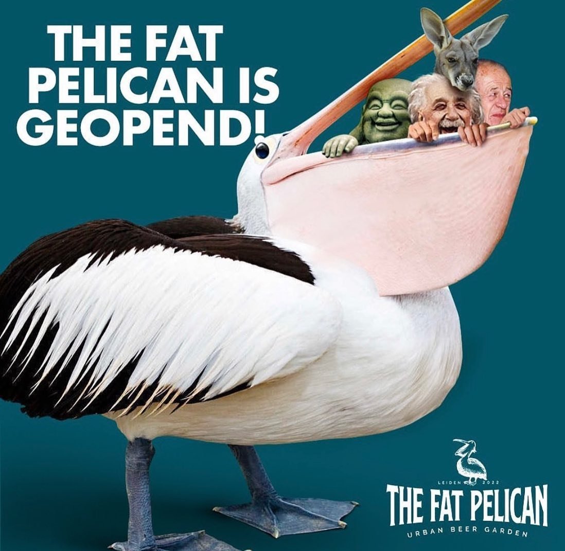 Het is zover! Die dikke pelikaan opent vandaag de deuren en is direct al in trek! Reserveren is dus verstandig, maar loop ook zonder reservering gezellig even binnen, er valt altijd wel iets te regelen. Wij kunnen niet wachten om jullie al het lekker