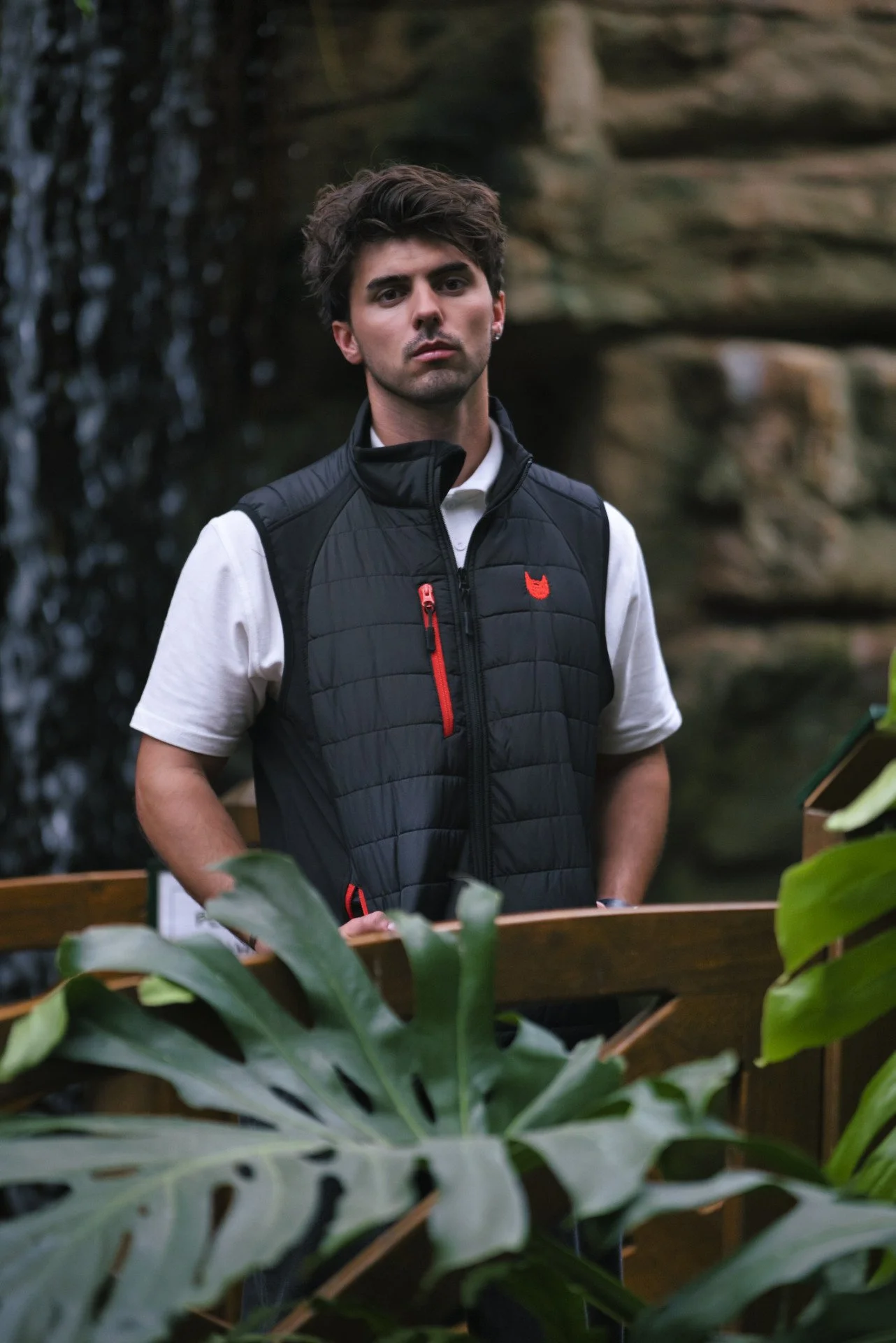 Big Red Beard Event and Location Solution models wearing black gilet and white polo shirt (6).jpg