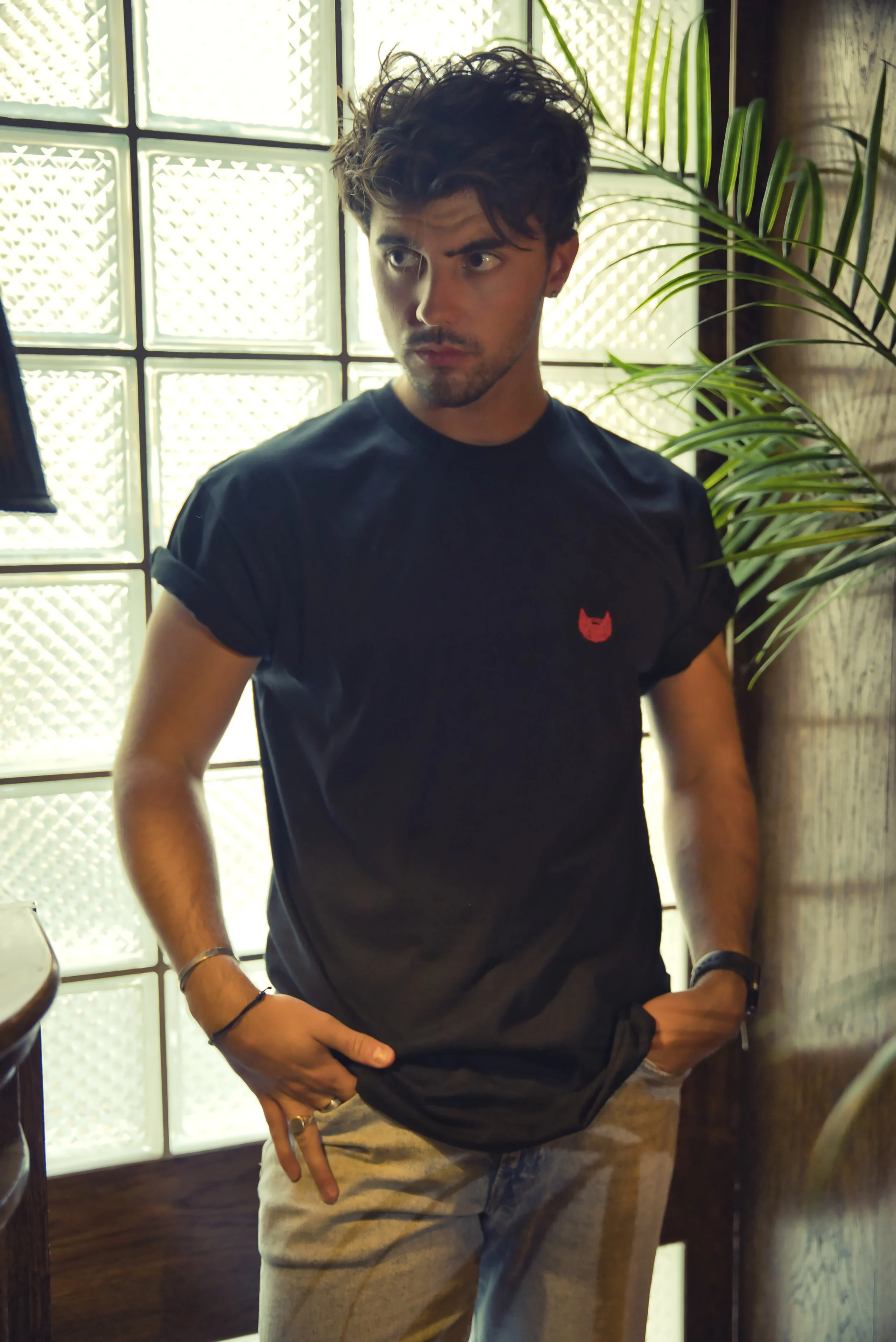 Big Red Beard Event and Location Solutions Models wearing black t-shirt merchandise  (6).jpg