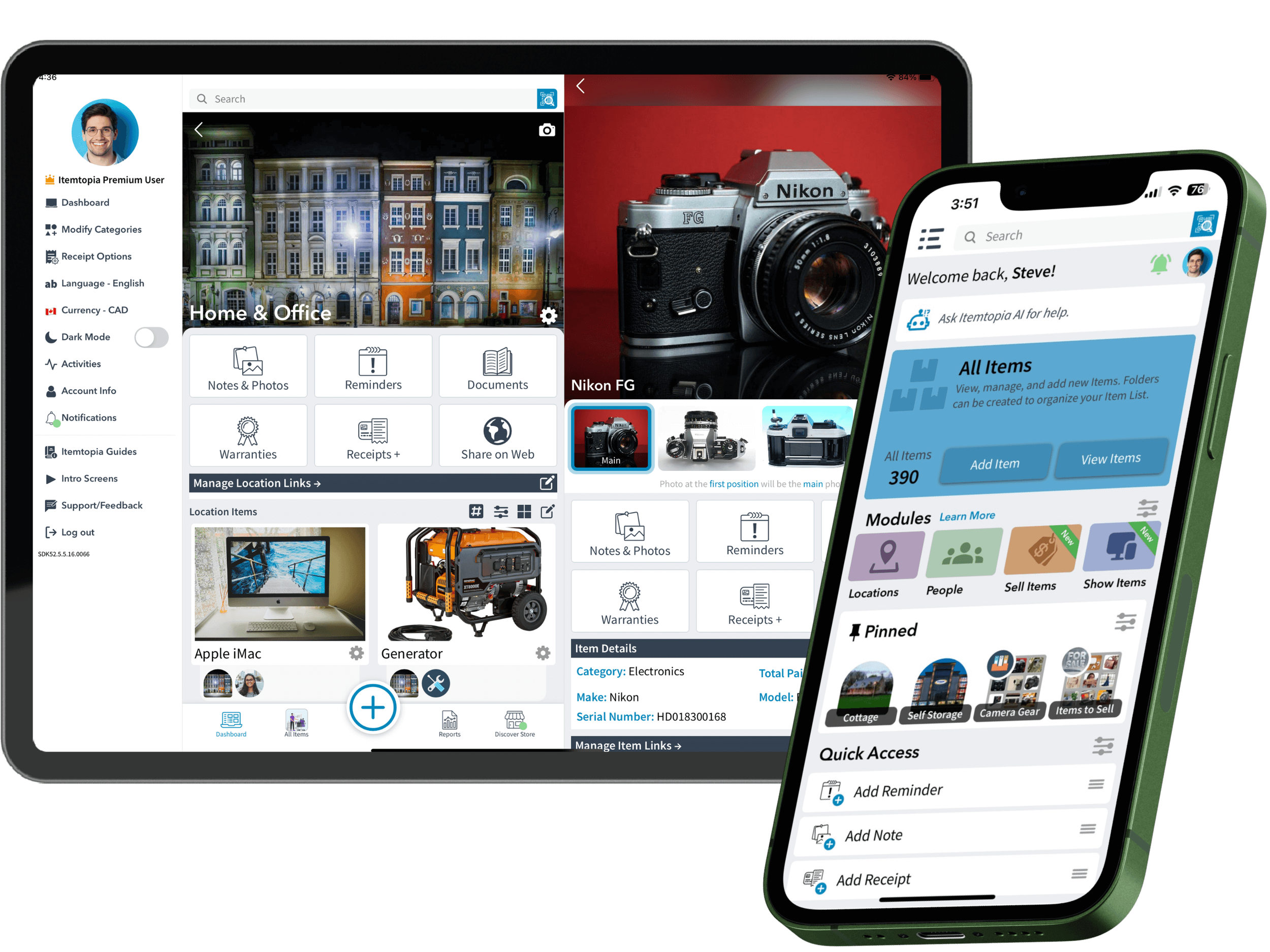 Itemtopia | The Smart Home Inventory & Organization App