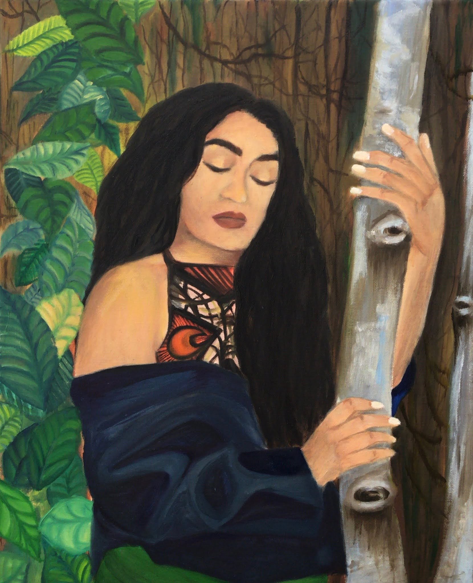 Frida inspired self portrait.jpeg