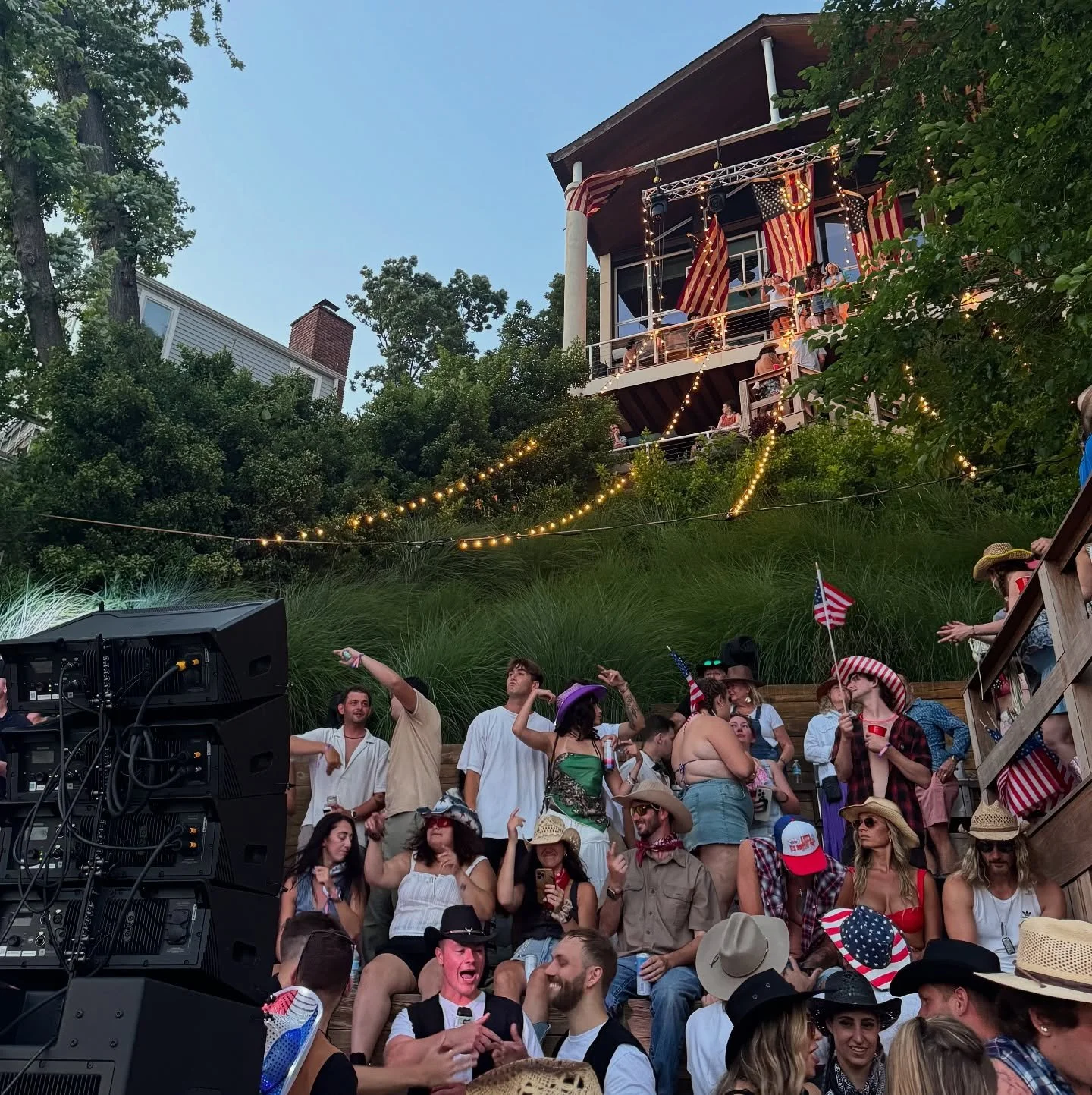 As we've always said; Whether it's 10 people or a music festival, we have what you need to be seen and heard! In an ongoing relationship with James Christian Cosmetics, WiredUP provided an unparalleled audio and visual experience for the ultimate Ind