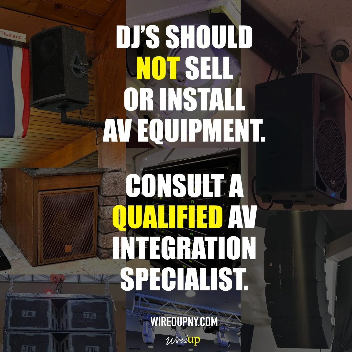 Would you trust a retail worker with your life-saving surgery?
If you said "No", don't worry. Neither would we. As trained and qualified integrators for the brands that we are authorized retailers for, we advocate strongly for customers to 
