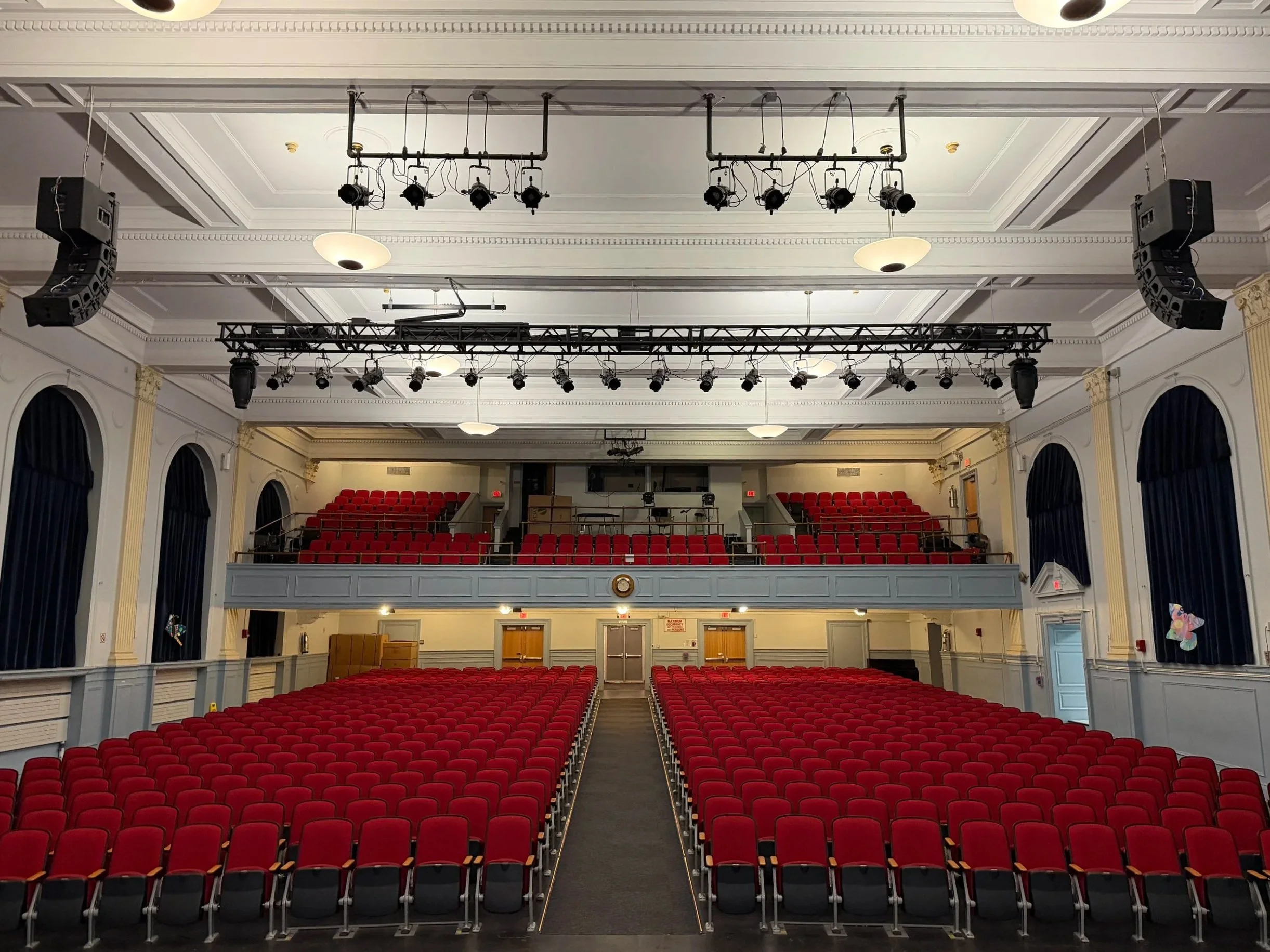 after image of auditorium from the stage