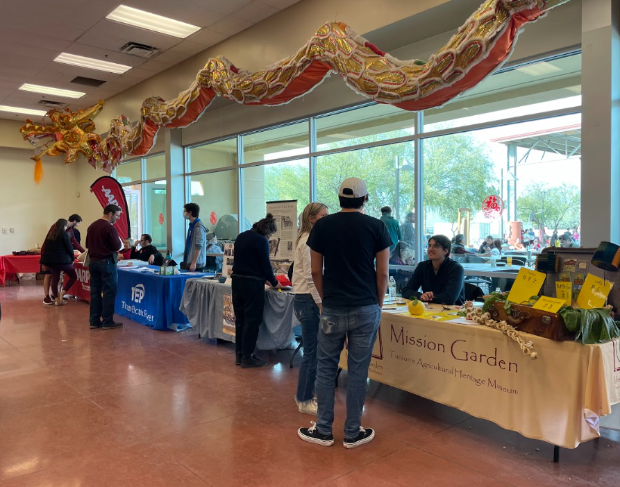TCCC Chinese Lunar New Year Event exhibitor tables