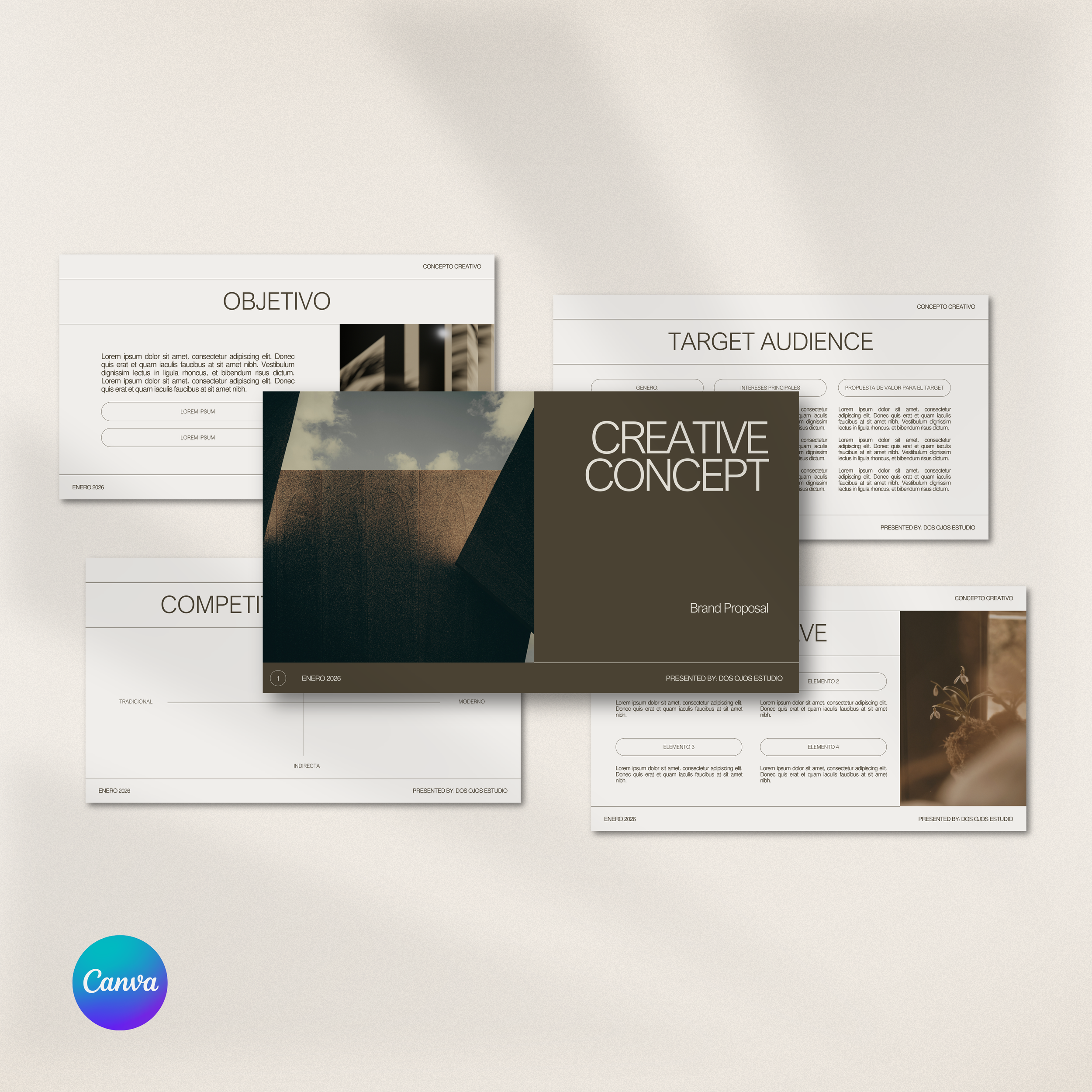 Concepto Creativo · Template + Guía