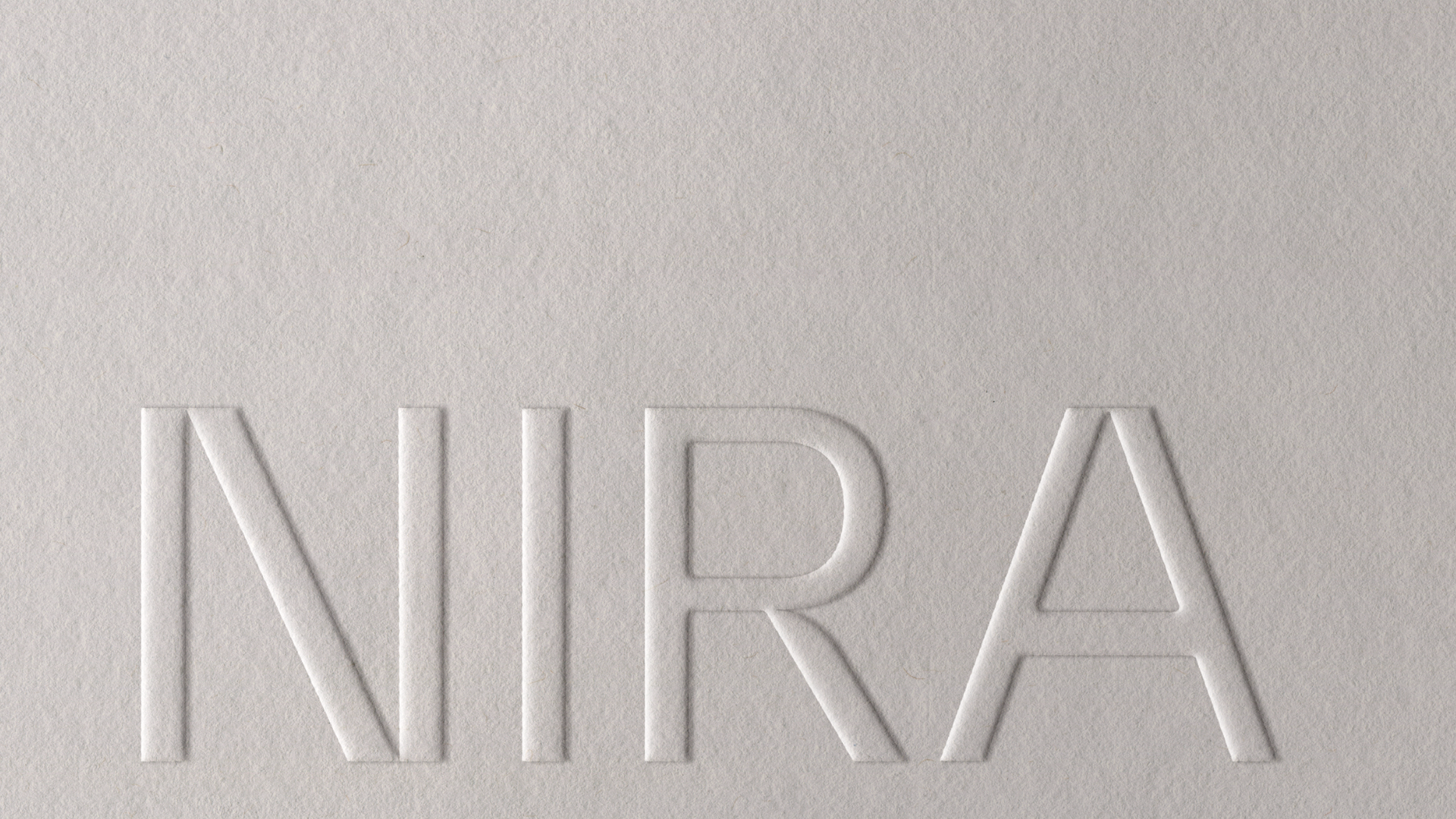 Nira Diamonds packaging design inspired by light and precision