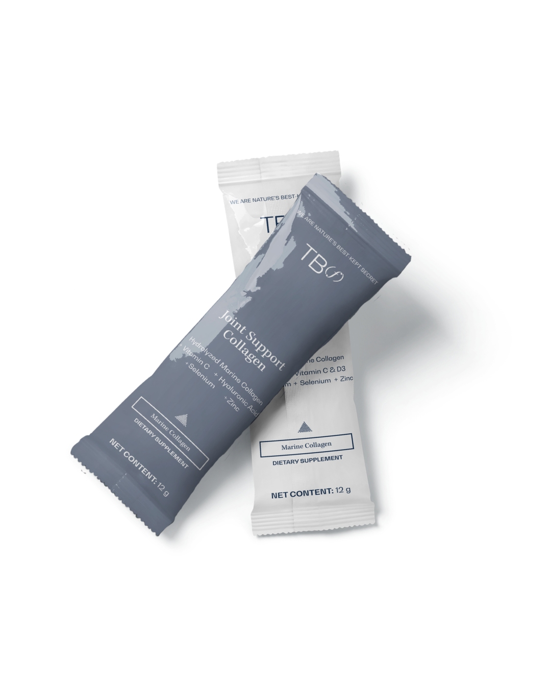 Detalle de etiqueta y acabados del packaging de The Blue Formula