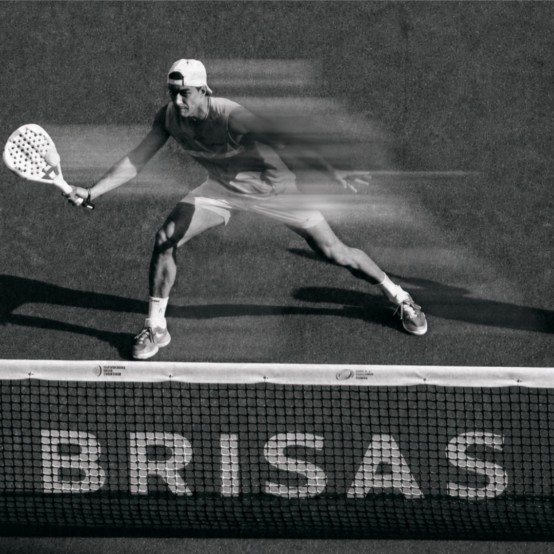 Brisas Padel stationery and brand collateral